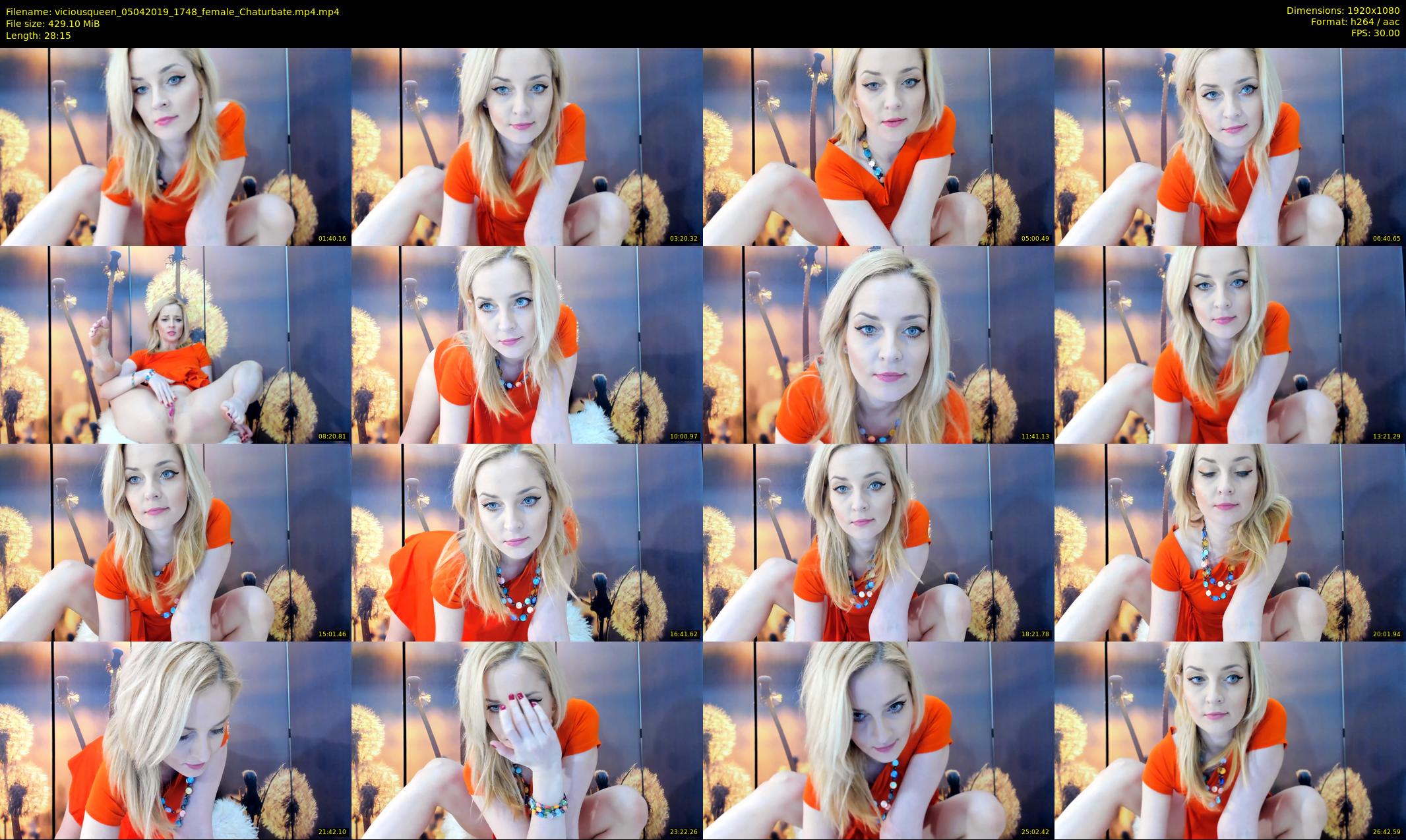 viciousqueen — 29 minute Chaturbate female cam show recording, 1080p, Apr 5, 2019