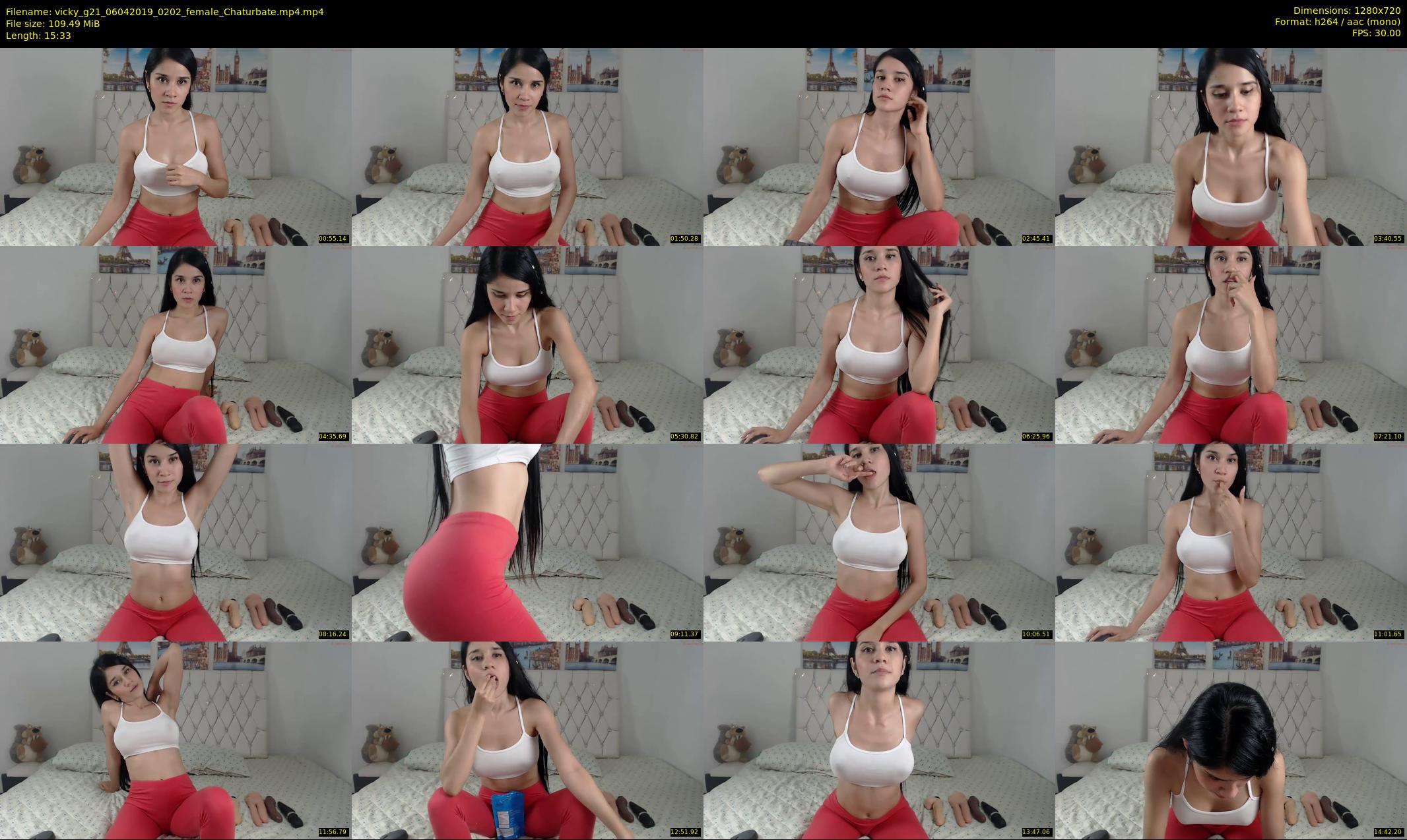 vicky_g21 — 16 minute Chaturbate female cam show recording, 720p, Apr 6, 2019