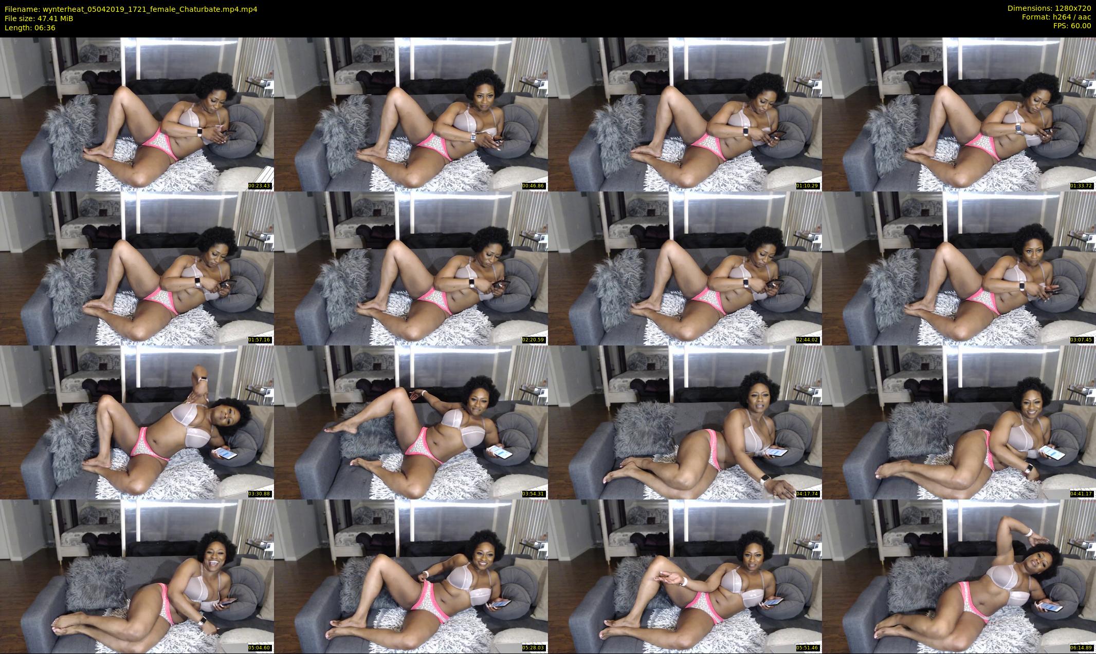 wynterheat — 7 minute Chaturbate female cam show recording, 720p, Apr 5, 2019
