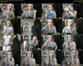 MsCheeks — 92 minute MyFreeCams cam show recording, 480p, Apr 7, 2019