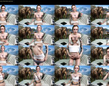 _0k_ — 5 minute Chaturbate female cam show recording, 1080p, Apr 6, 2019