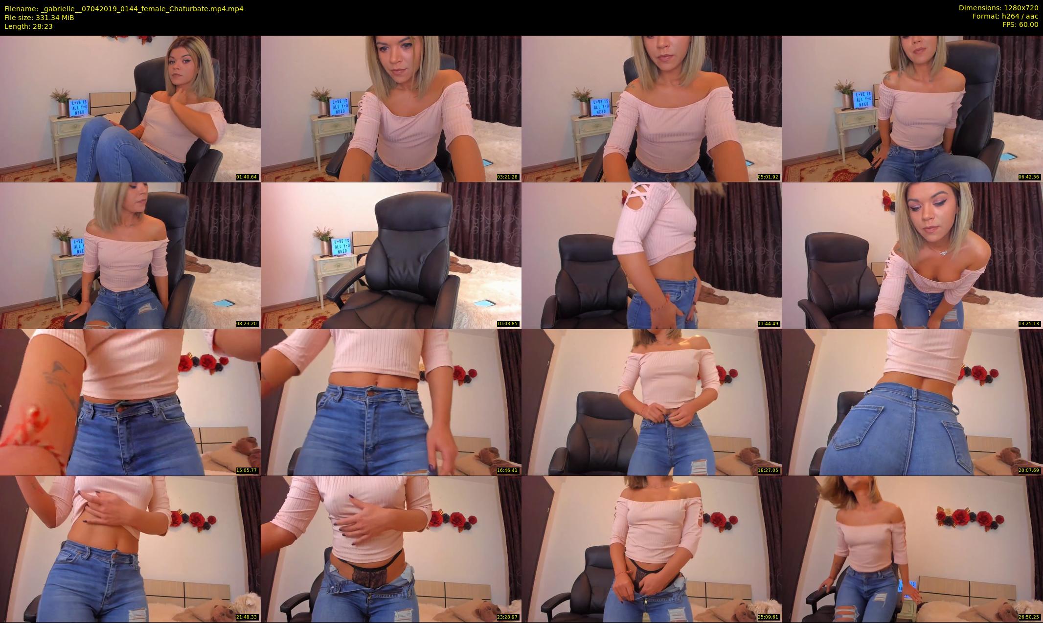 _gabrielle_ — 29 minute Chaturbate female cam show recording, 720p, Apr 7, 2019