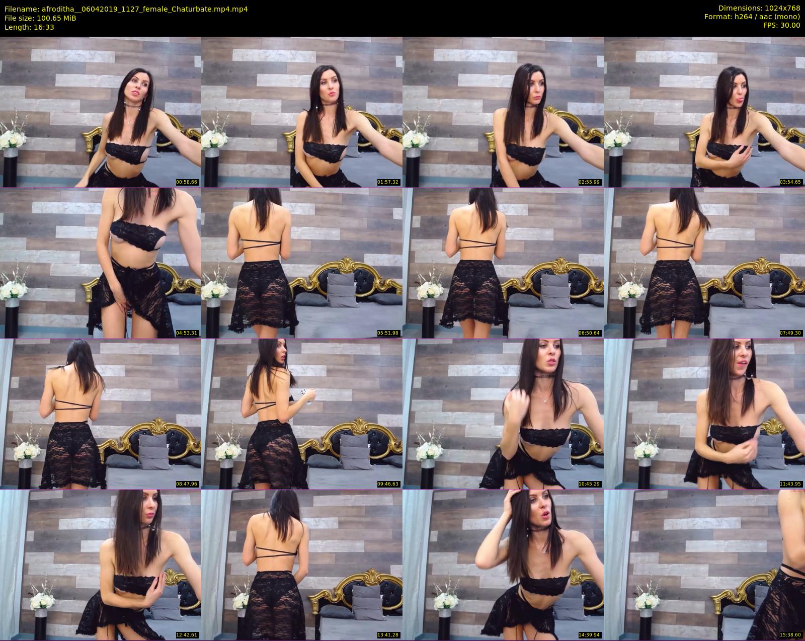 afroditha_ — 17 minute Chaturbate female cam show recording, 720p, Apr 6, 2019