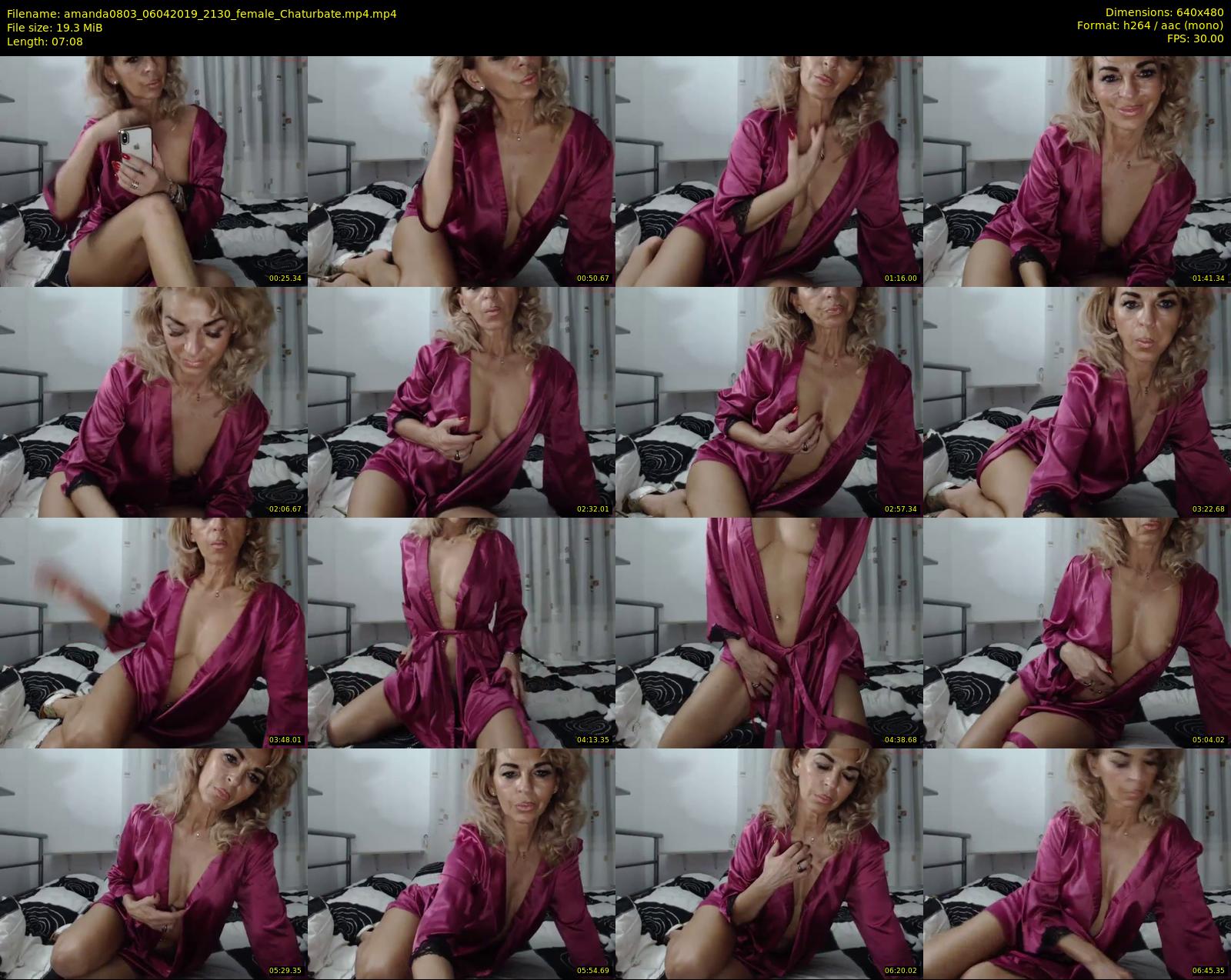 amanda0803 — 8 minute Chaturbate female cam show recording, 480p, Apr 6, 2019