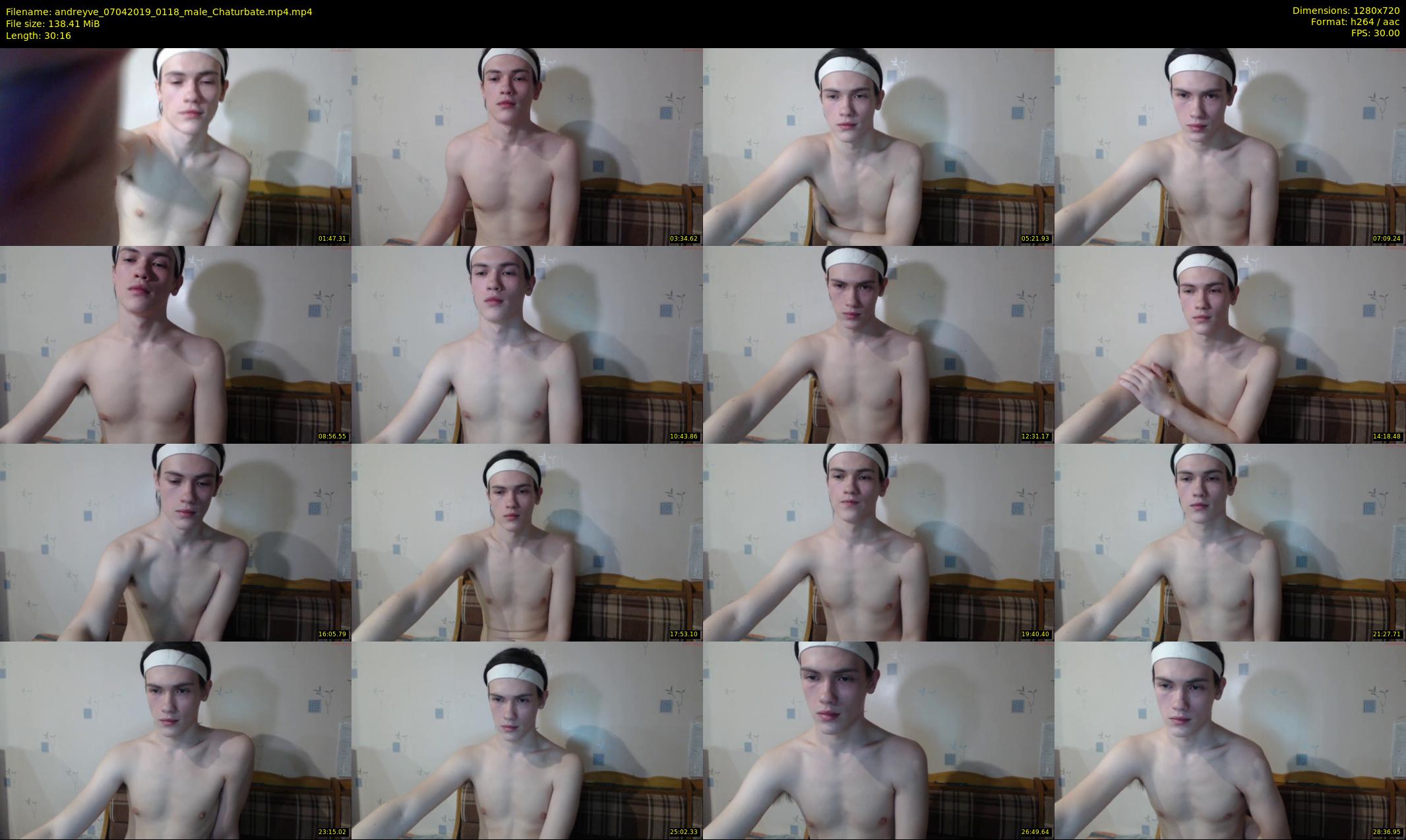 andreyve — 31 minute Chaturbate male cam show recording, 720p, Apr 7, 2019
