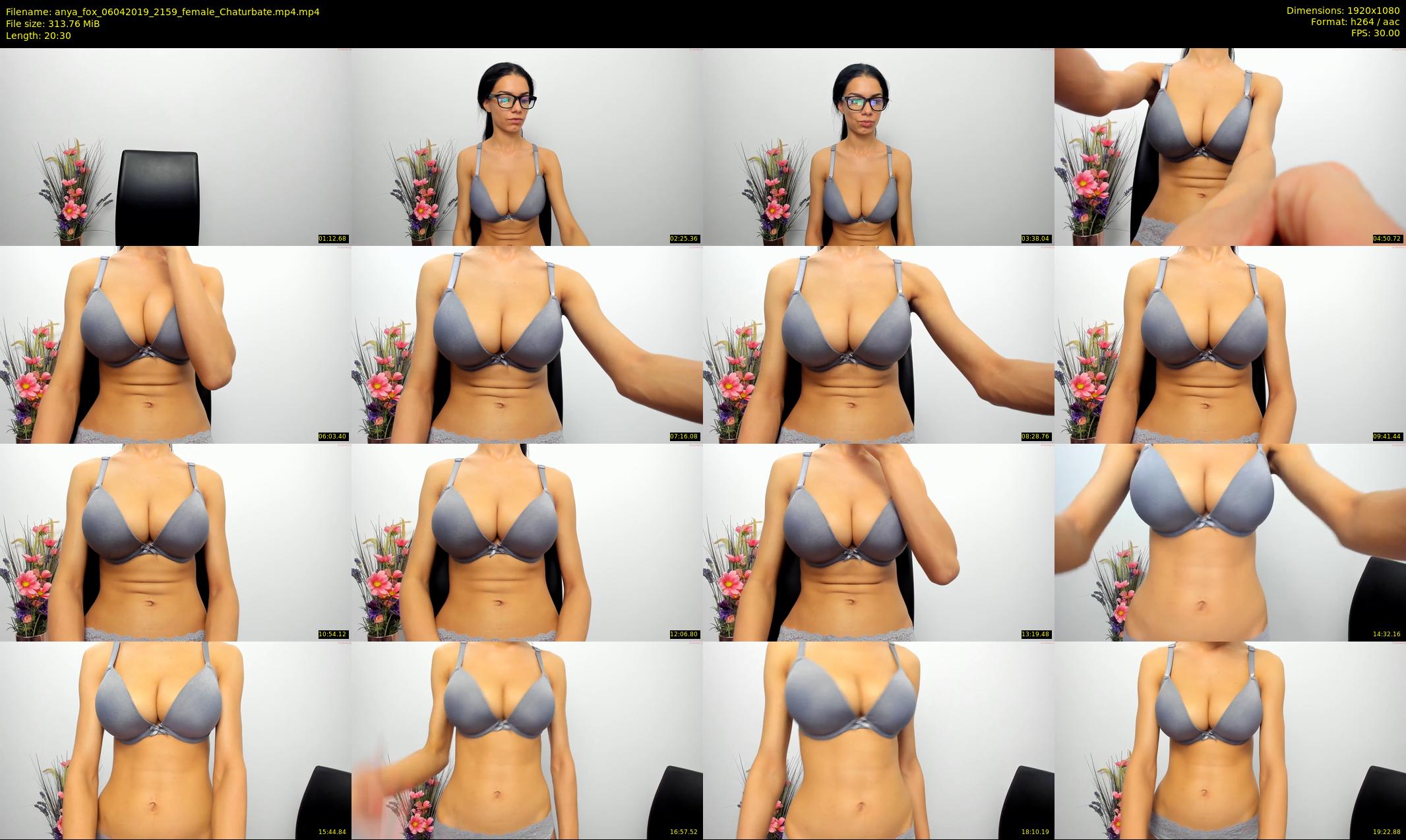anya_fox — 21 minute Chaturbate female cam show recording, 1080p, Apr 6, 2019