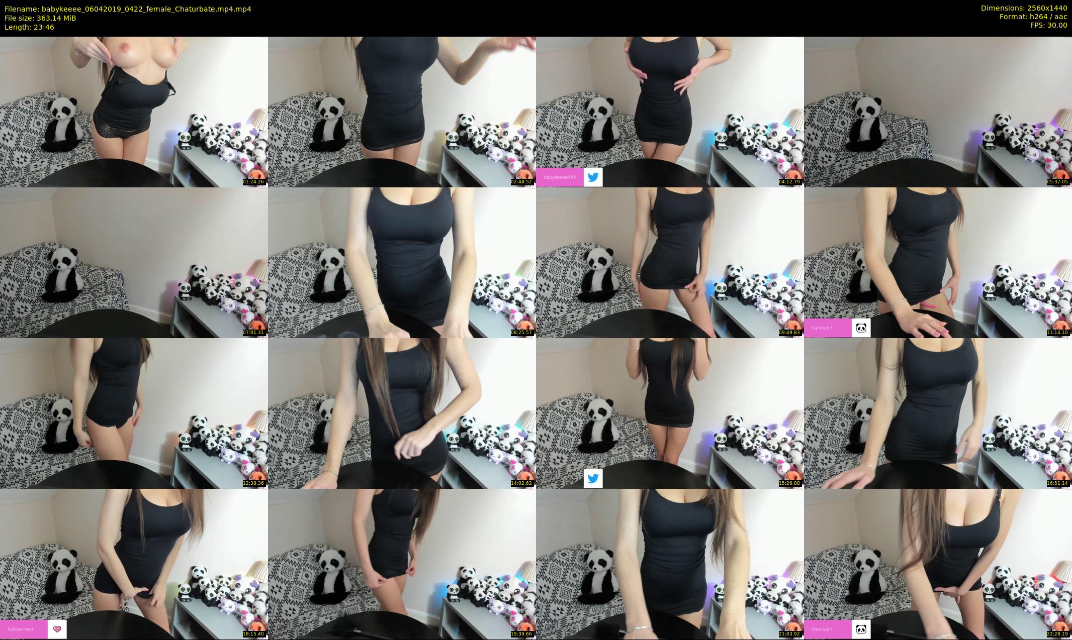 babykeeee — 24 minute Chaturbate female cam show recording, 1080p, Apr 6, 2019