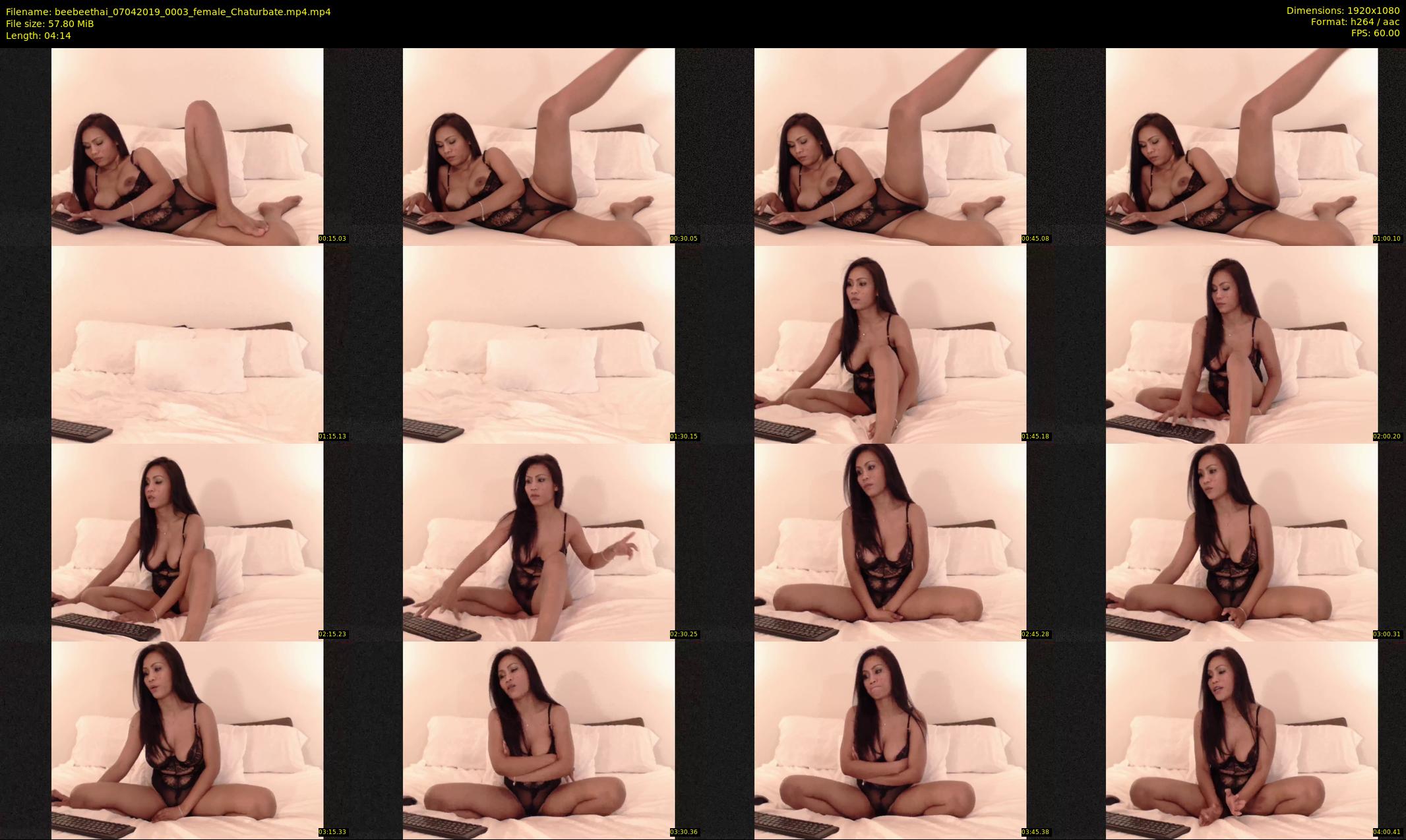 beebeethai — 5 minute Chaturbate female cam show recording, 1080p, Apr 7, 2019