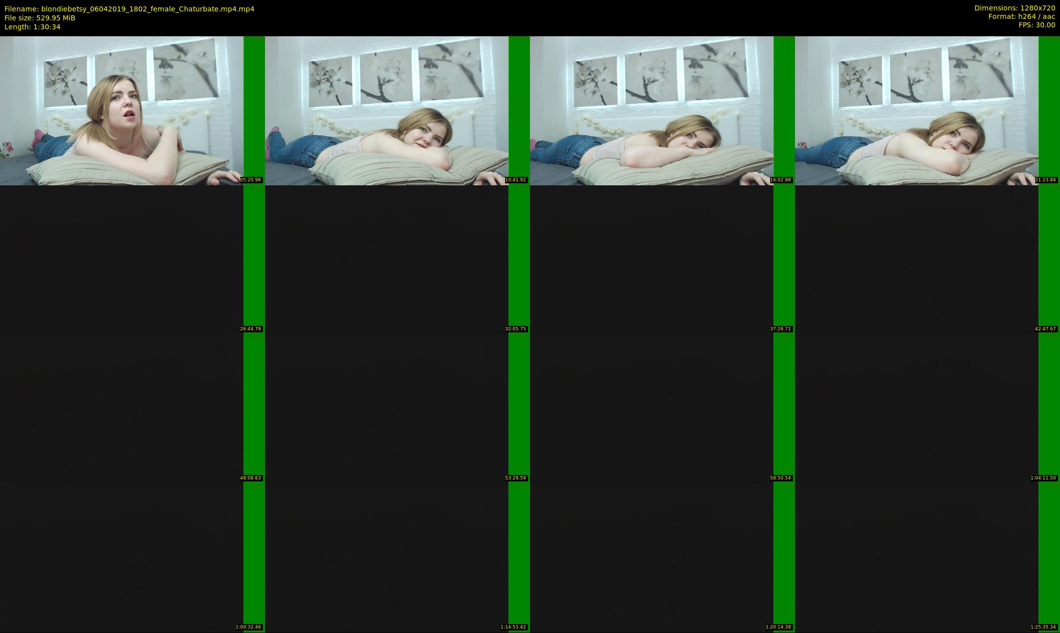 blondiebetsy — 91 minute Chaturbate female cam show recording, 720p, Apr 6, 2019