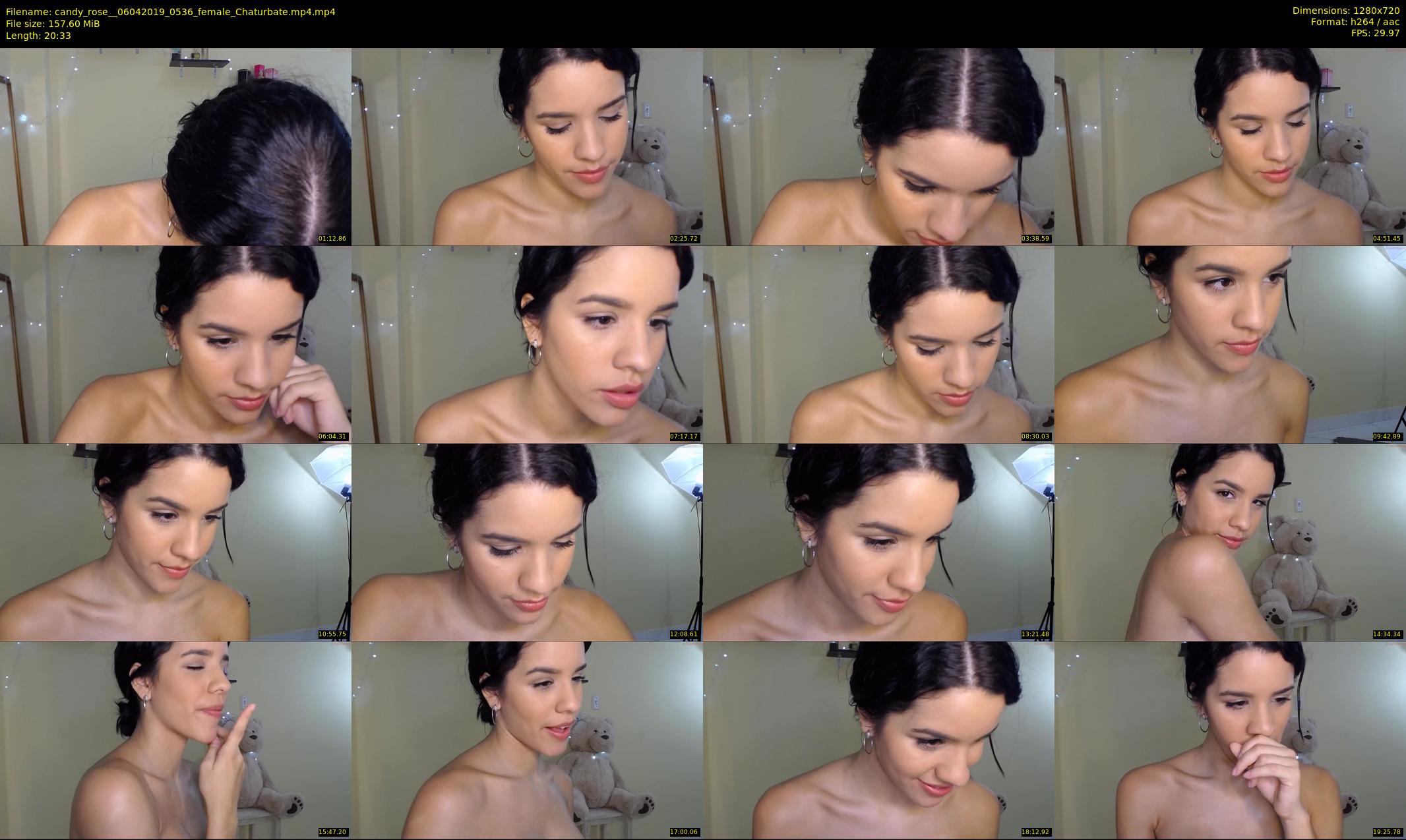 candy_rose_ — 21 minute Chaturbate female cam show recording, 720p, Apr 6, 2019