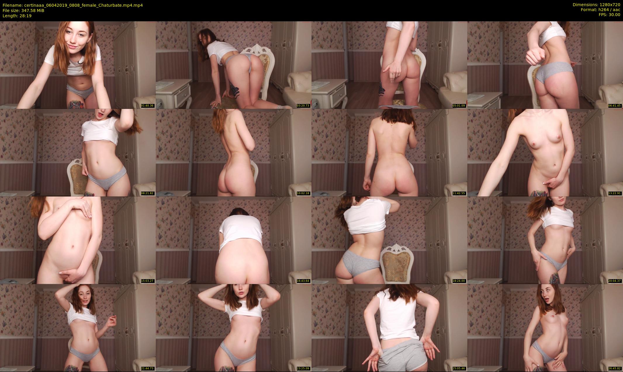 certinaaa — 29 minute Chaturbate female cam show recording, 720p, Apr 6, 2019