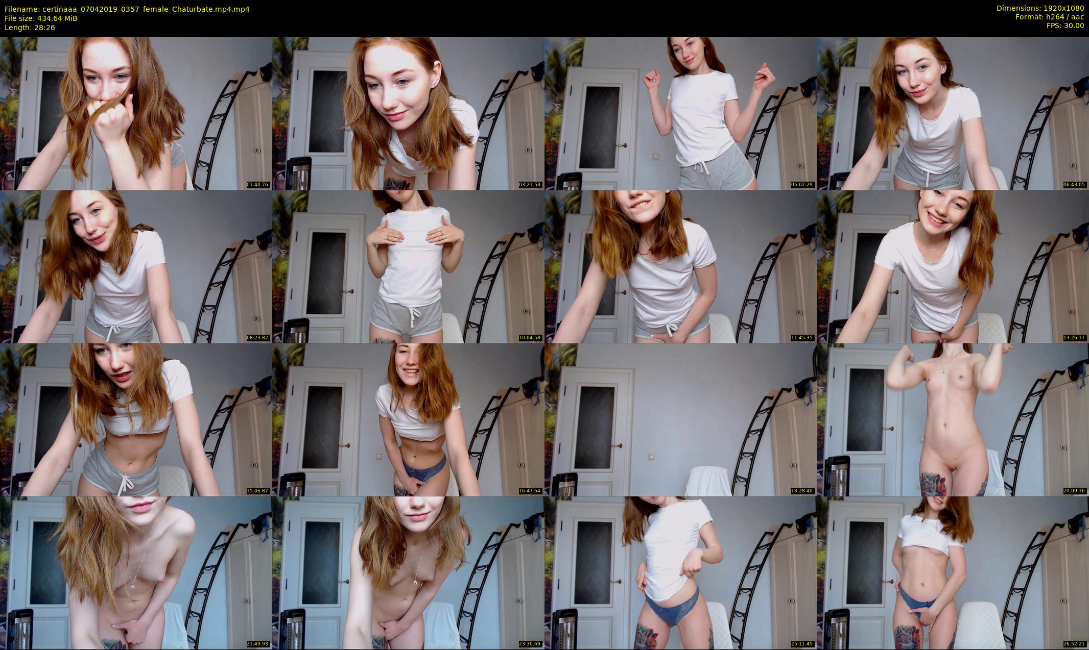 certinaaa — 29 minute Chaturbate female cam show recording, 1080p, Apr 7, 2019