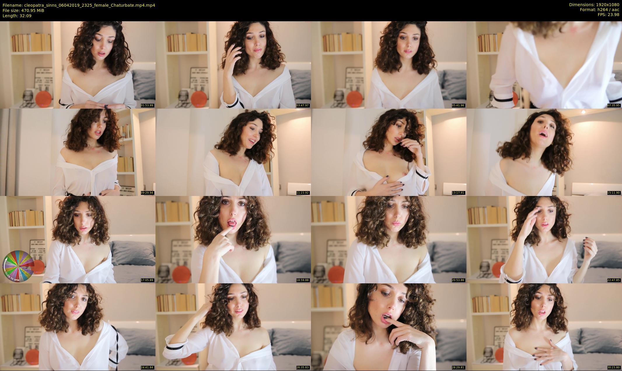 cleopatra_sinns — 33 minute Chaturbate female cam show recording, 1080p, Apr 6, 2019