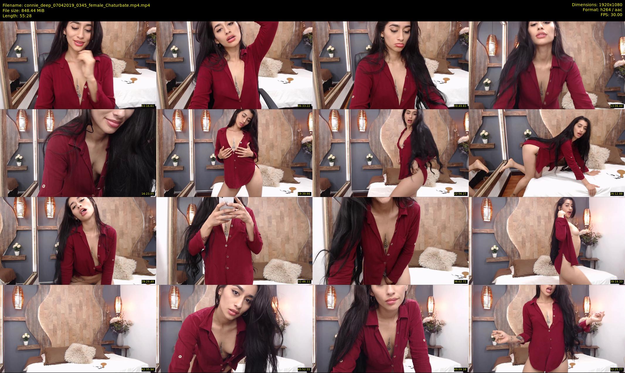 connie_deep — 56 minute Chaturbate female cam show recording, 1080p, Apr 7, 2019