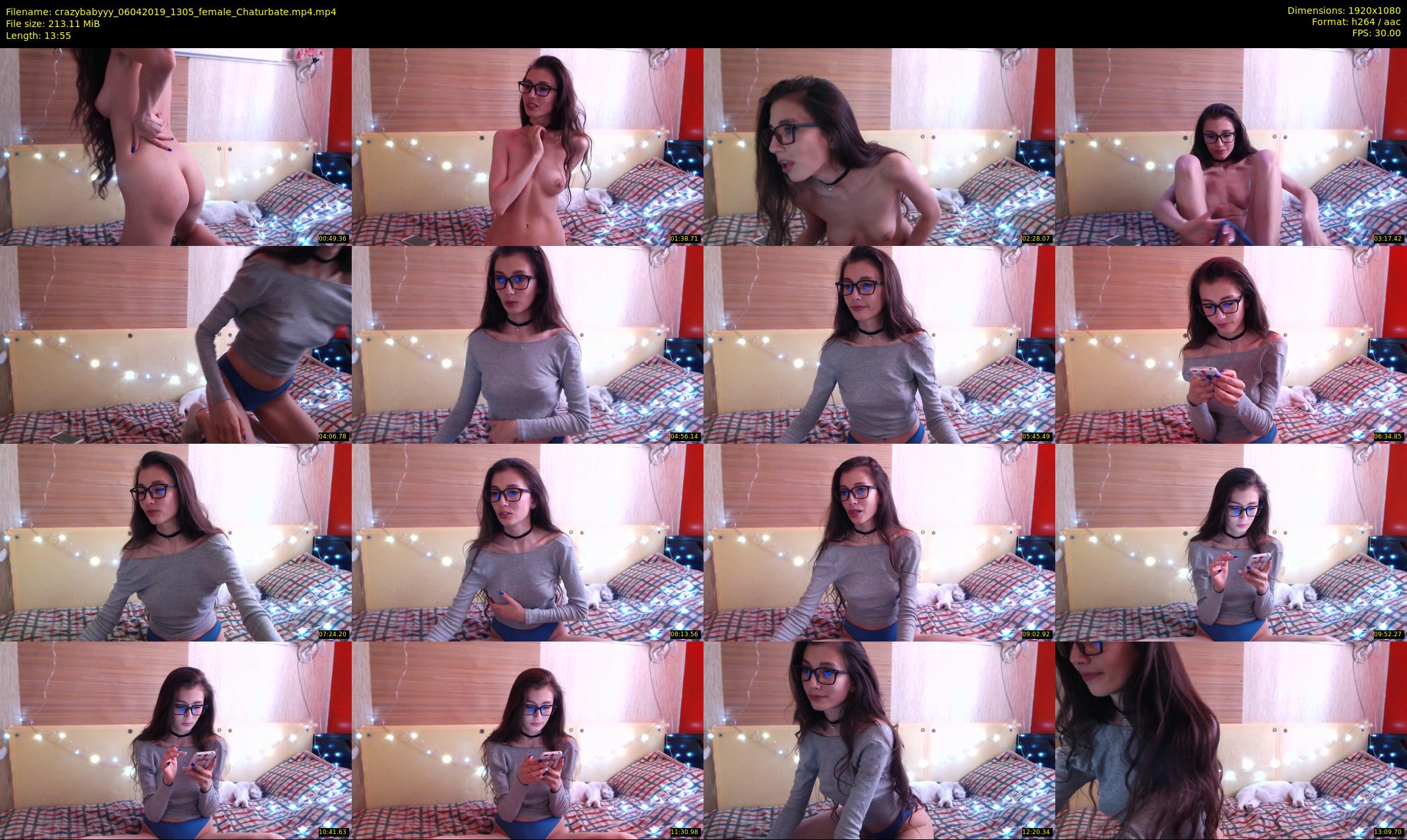crazybabyyy — 14 minute Chaturbate couple cam show recording, 1080p, Apr 6, 2019