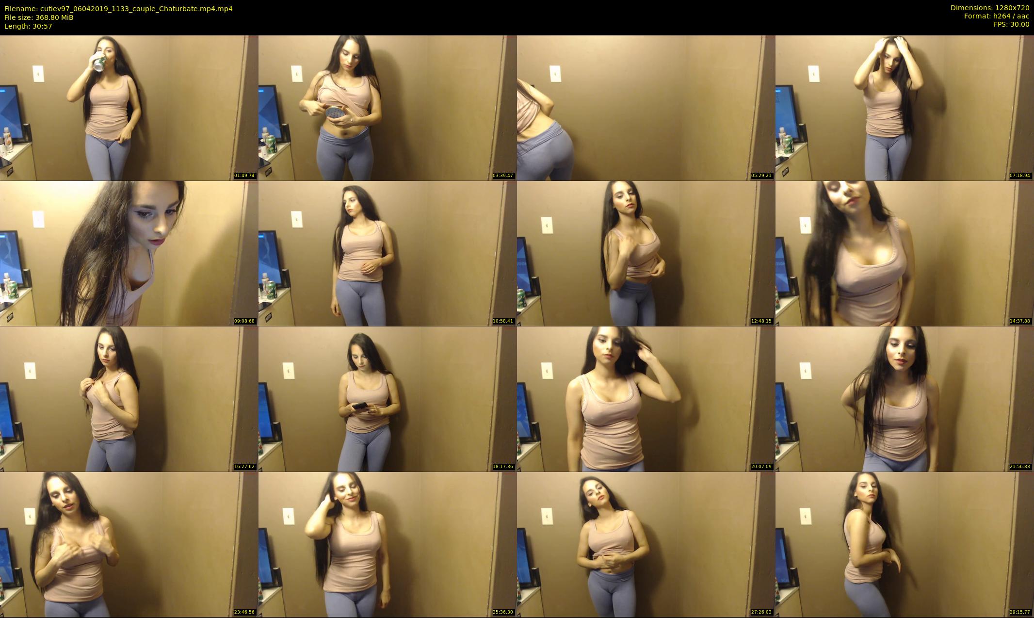 cutiev97 — 31 minute Chaturbate couple cam show recording, 720p, Apr 6, 2019