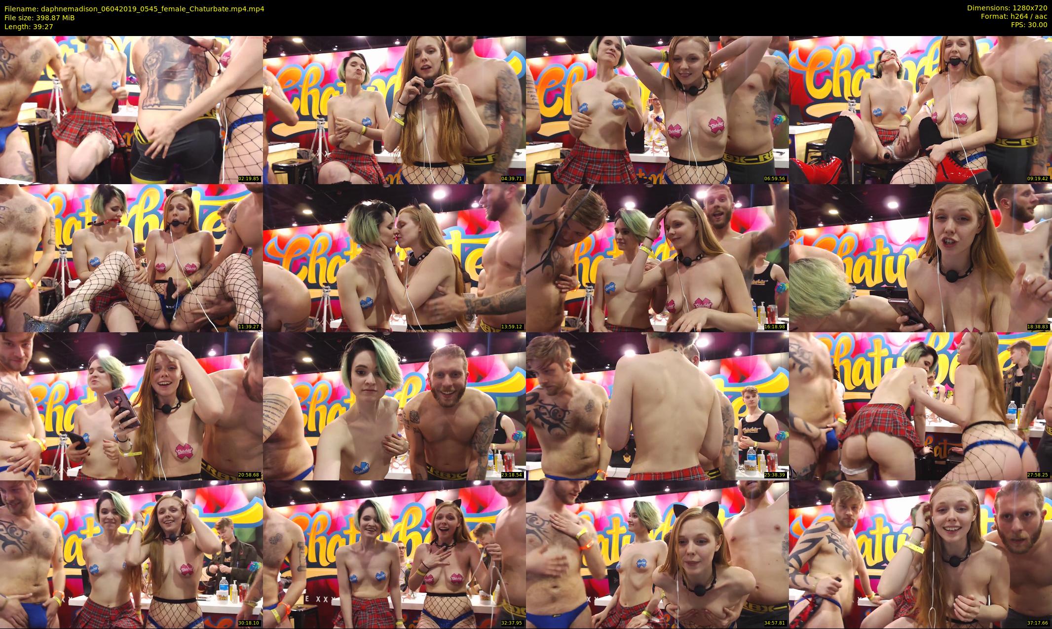 daphnemadison — 40 minute Chaturbate couple cam show recording, 720p, Apr 6, 2019