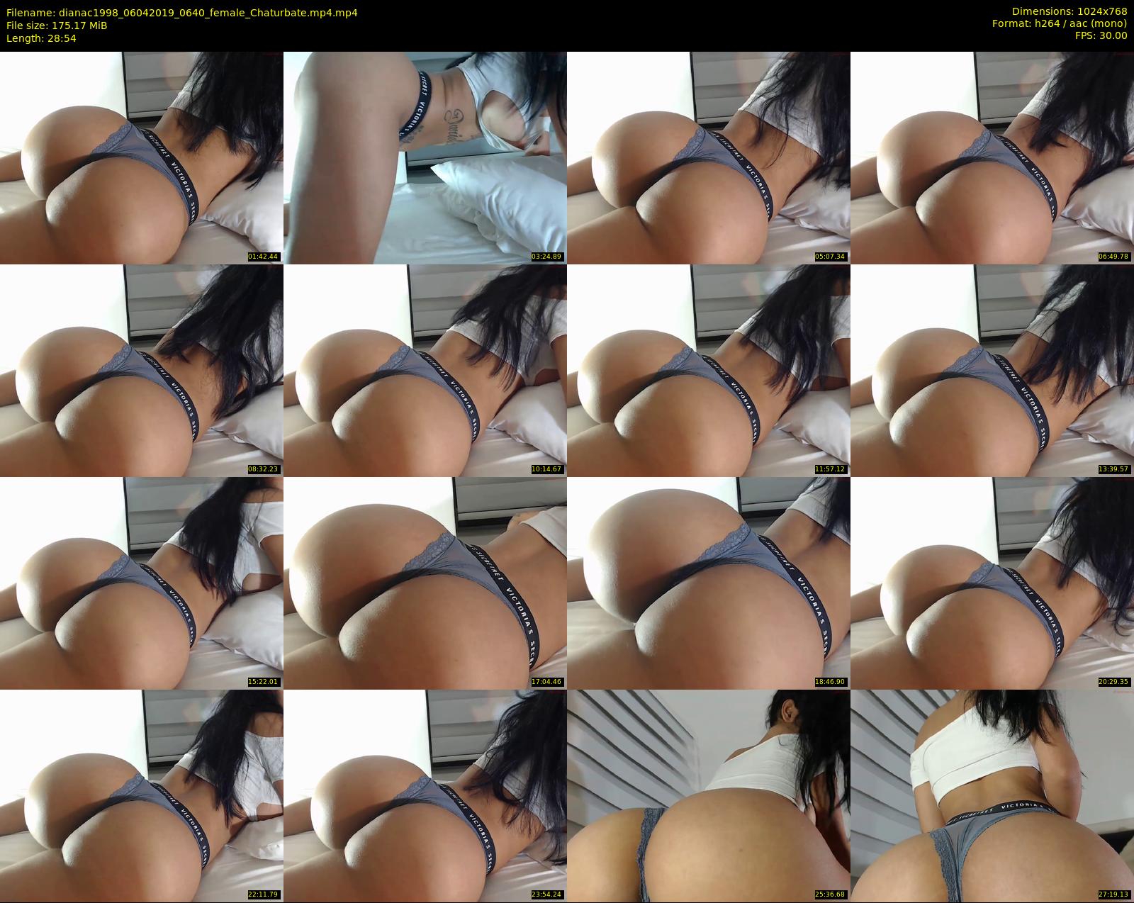 dianac1998 — 29 minute Chaturbate female cam show recording, 720p, Apr 6, 2019