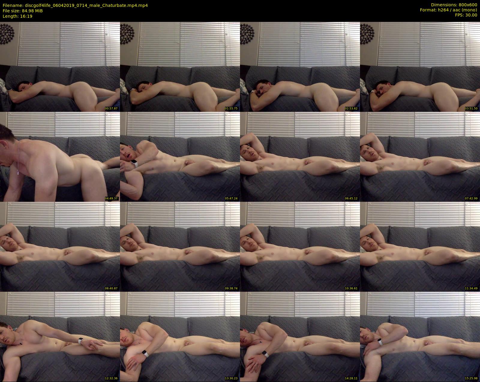 discgolf4life — 17 minute Chaturbate male cam show recording, 480p, Apr 6, 2019
