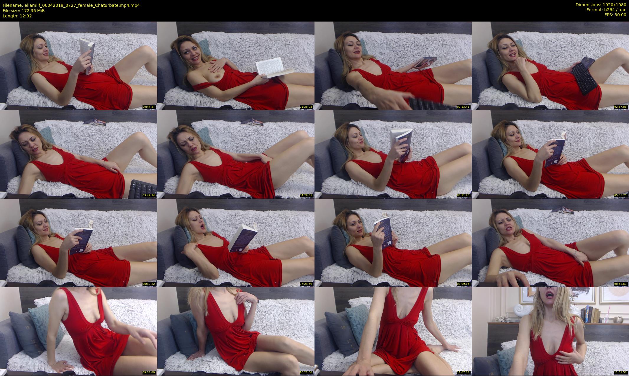 ellamilf — 13 minute Chaturbate female cam show recording, 1080p, Apr 6, 2019