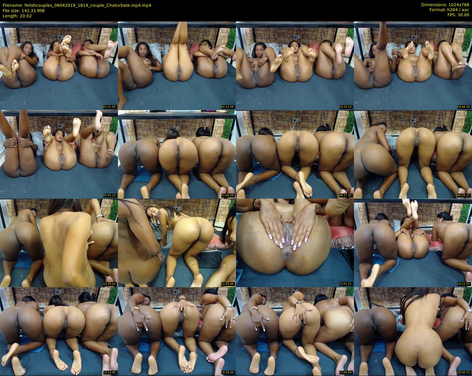 fetishcouples — 21 minute Chaturbate couple cam show recording, 720p, Apr 6, 2019