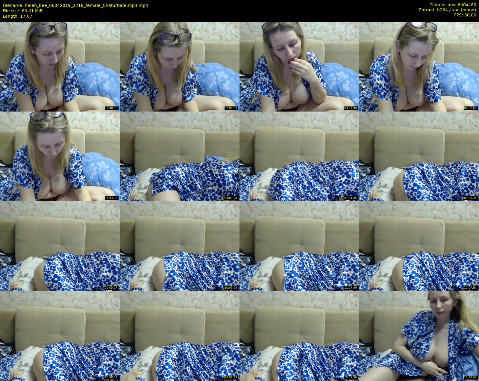 helen_bee — 18 minute Chaturbate female cam show recording, 480p, Apr 6, 2019