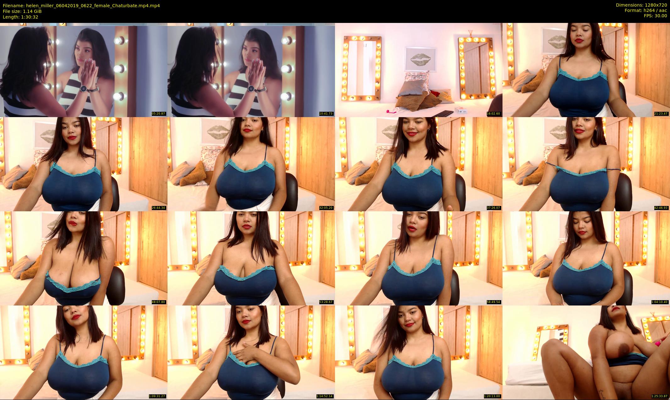helen_miller — 91 minute Chaturbate female cam show recording, 720p, Apr 6, 2019