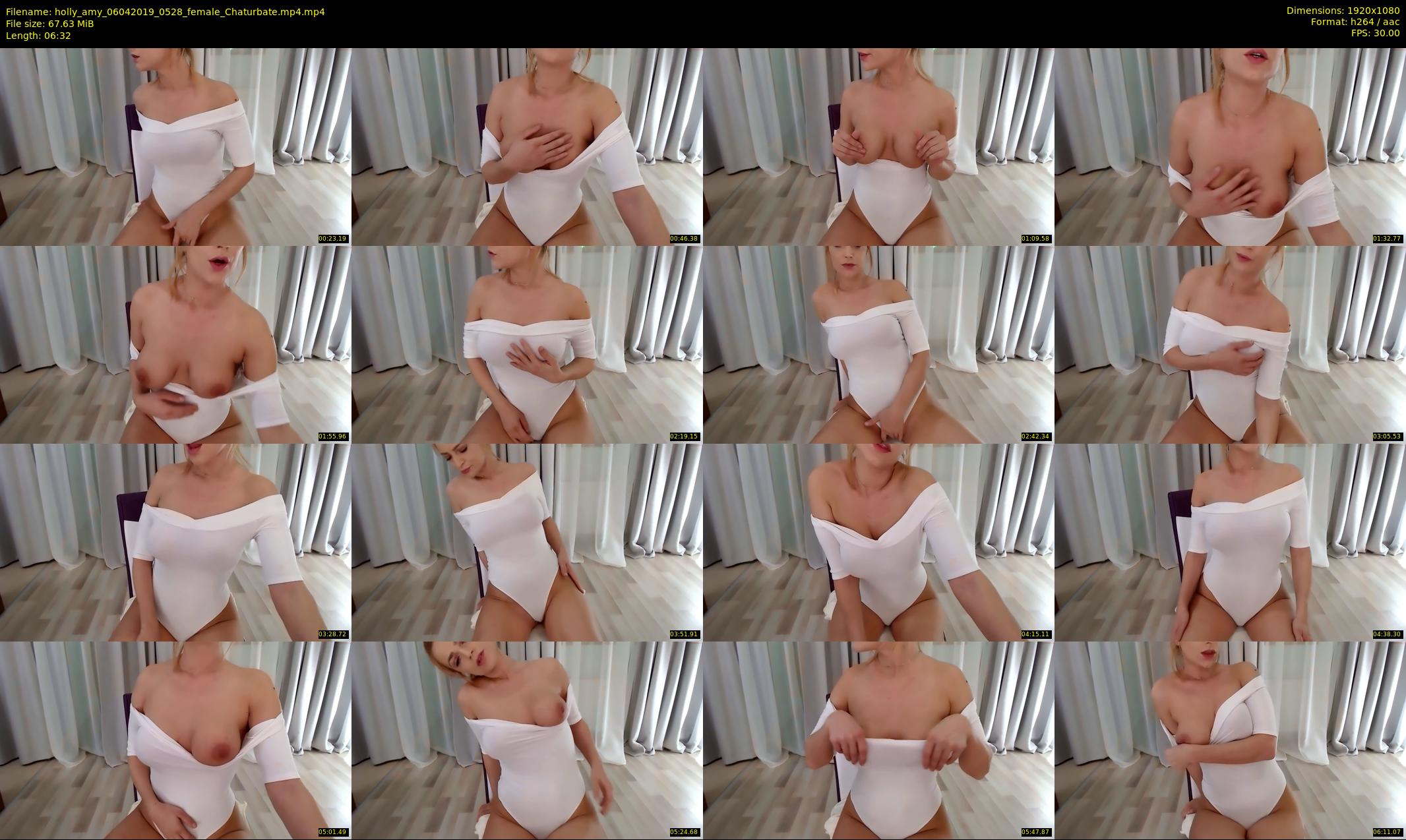 holly_amy — 7 minute Chaturbate couple cam show recording, 1080p, Apr 6, 2019