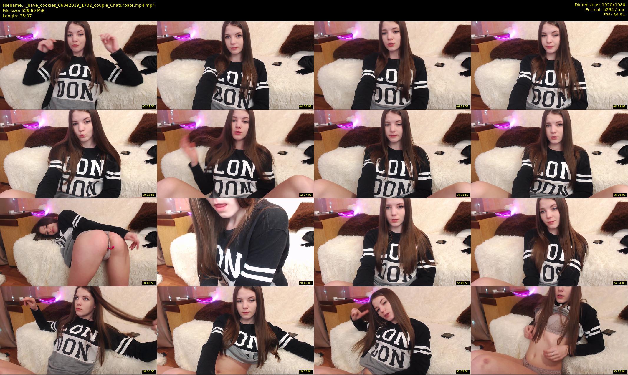 i_have_cookies — 36 minute Chaturbate female cam show recording, 1080p, Apr 6, 2019