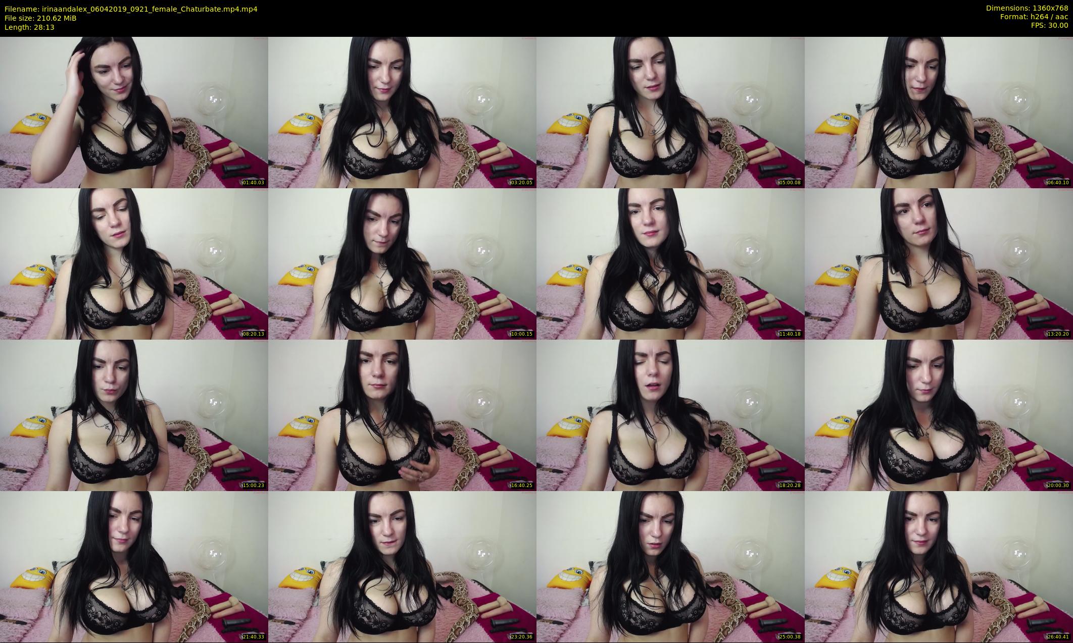 irinaandalex — 29 minute Chaturbate couple cam show recording, 720p, Apr 6, 2019