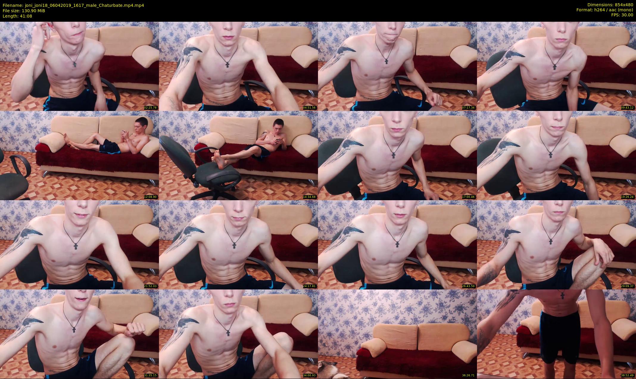 joni_joni18 — 42 minute Chaturbate male cam show recording, 480p, Apr 6, 2019