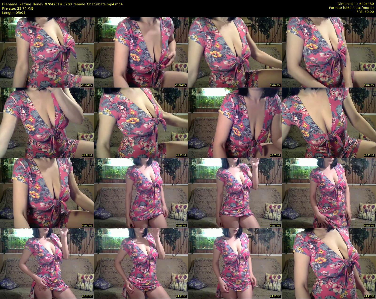 katrine_denev — 6 minute Chaturbate female cam show recording, 480p, Apr 7, 2019