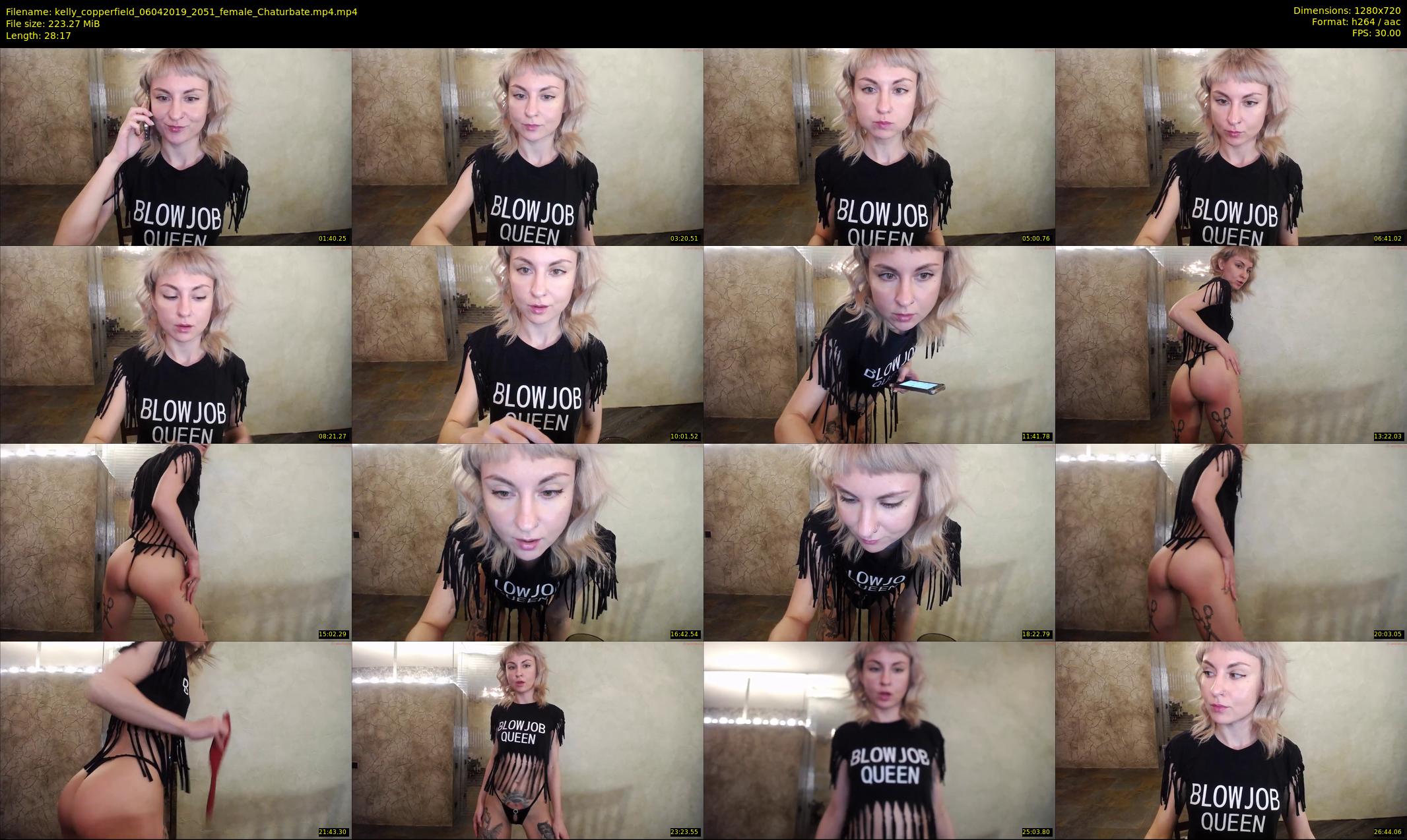 kelly_copperfield — 29 minute Chaturbate female cam show recording, 720p, Apr 6, 2019