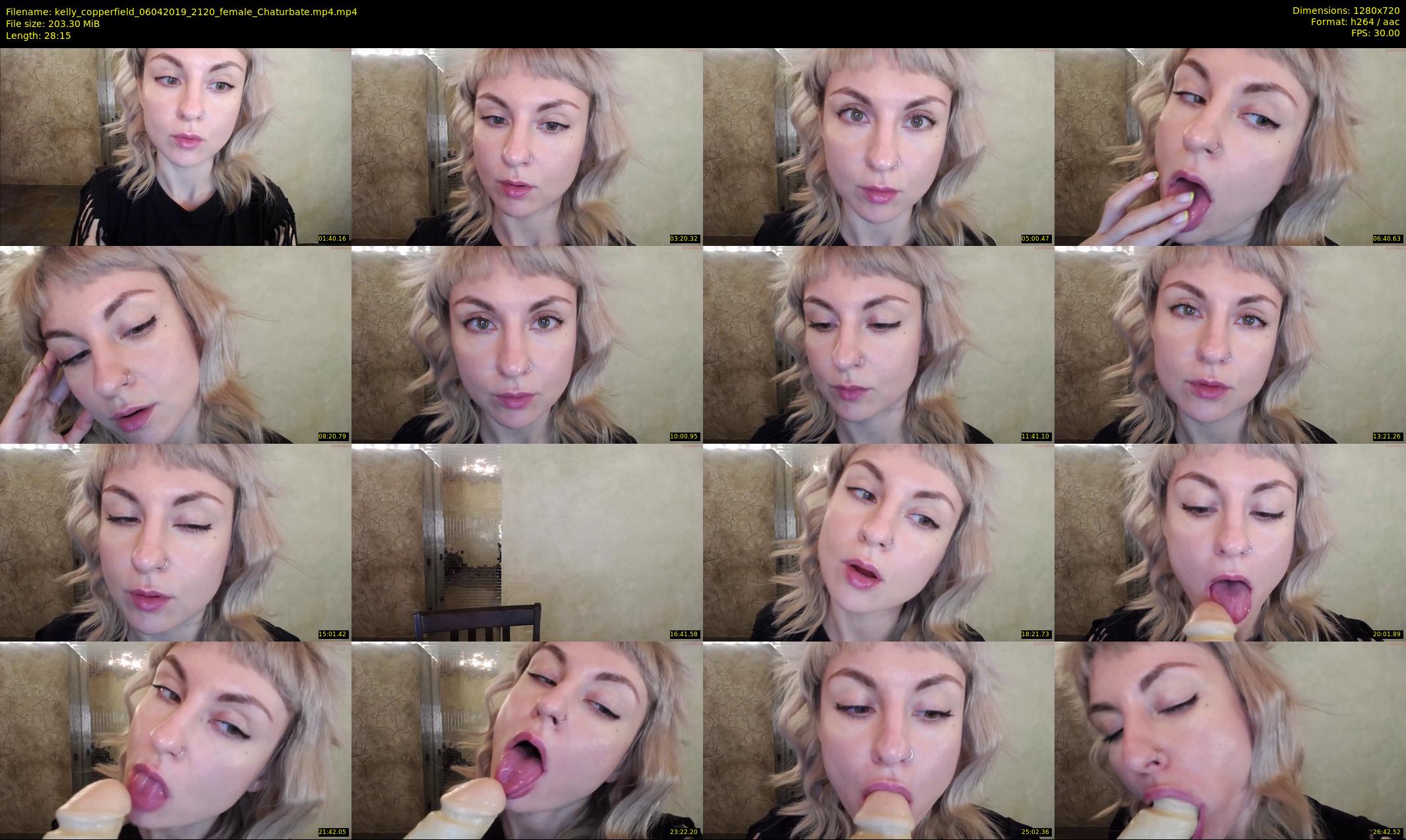 kelly_copperfield — 29 minute Chaturbate female cam show recording, 720p, Apr 6, 2019