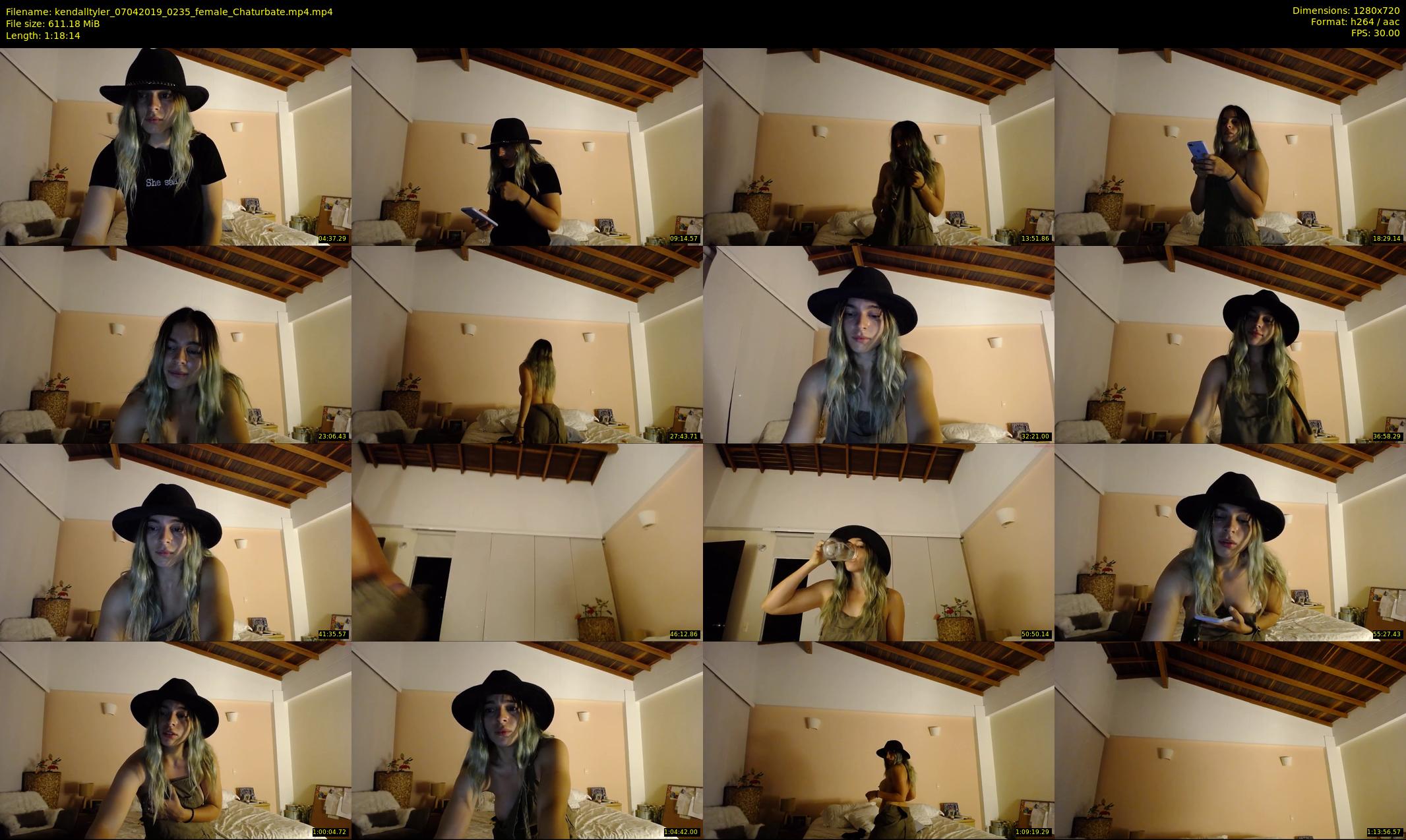 kendalltyler — 79 minute Chaturbate female cam show recording, 720p, Apr 7, 2019