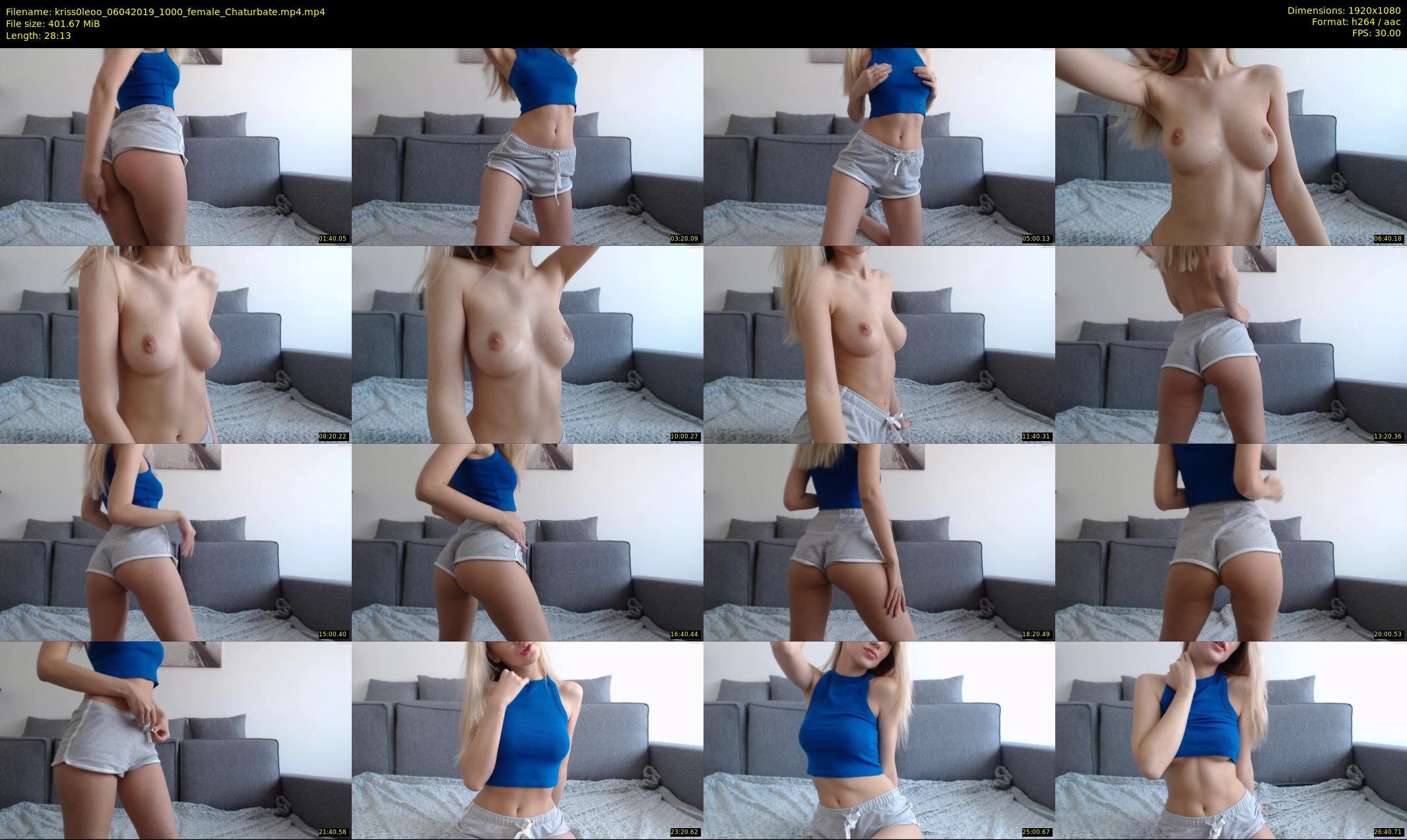 kriss0leoo — 29 minute Chaturbate couple cam show recording, 1080p, Apr 6, 2019