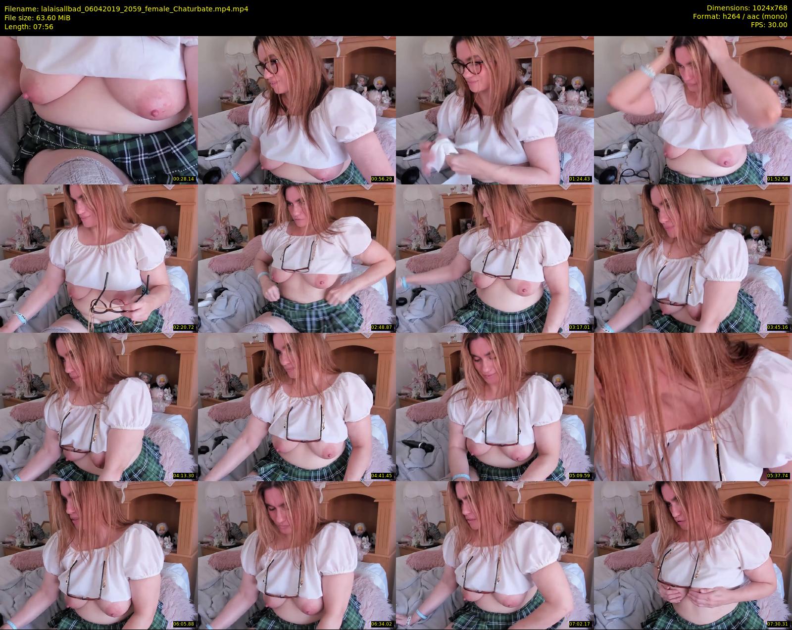 lalaisallbad — 8 minute Chaturbate female cam show recording, 720p, Apr 6, 2019