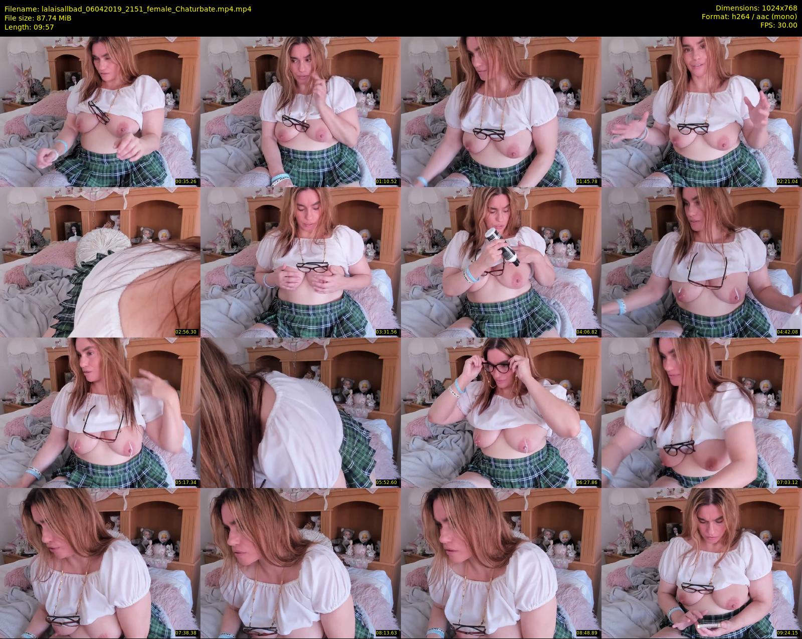 lalaisallbad — 10 minute Chaturbate female cam show recording, 720p, Apr 6, 2019