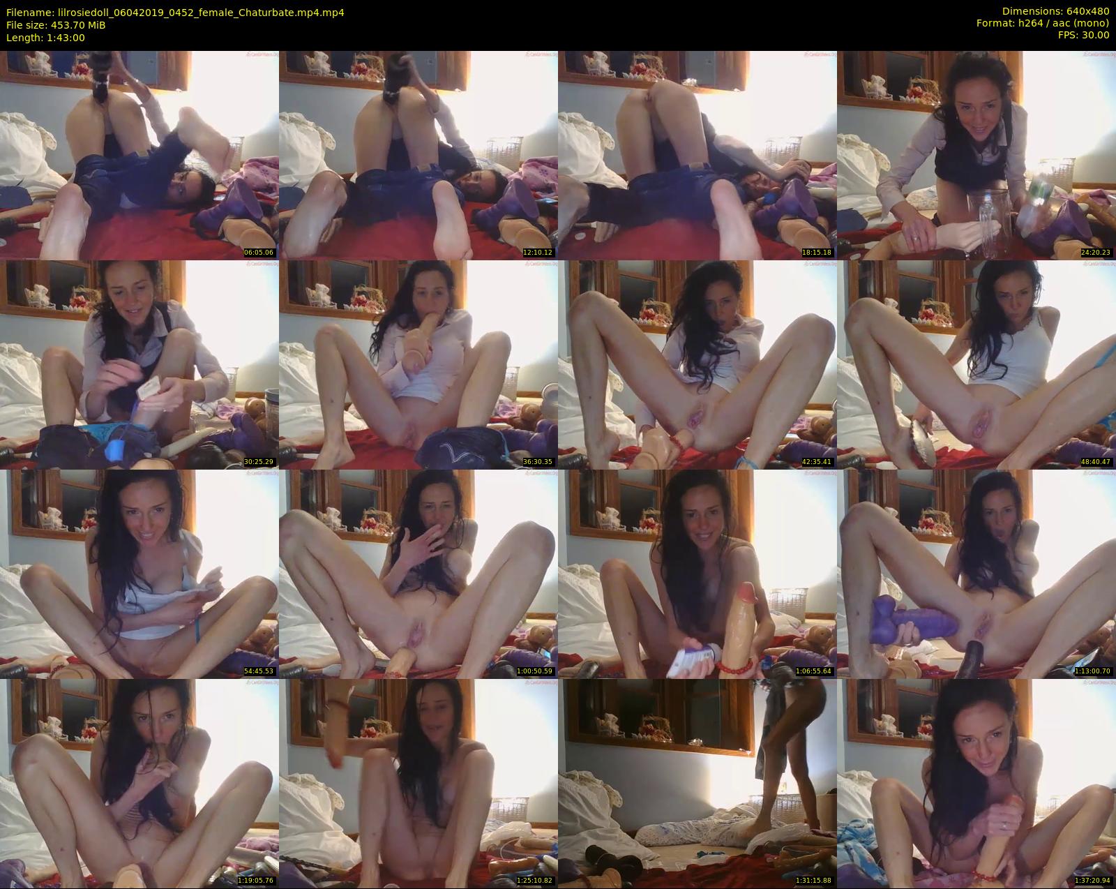 lilrosiedoll — 103 minute Chaturbate female cam show recording, 480p, Apr 6, 2019