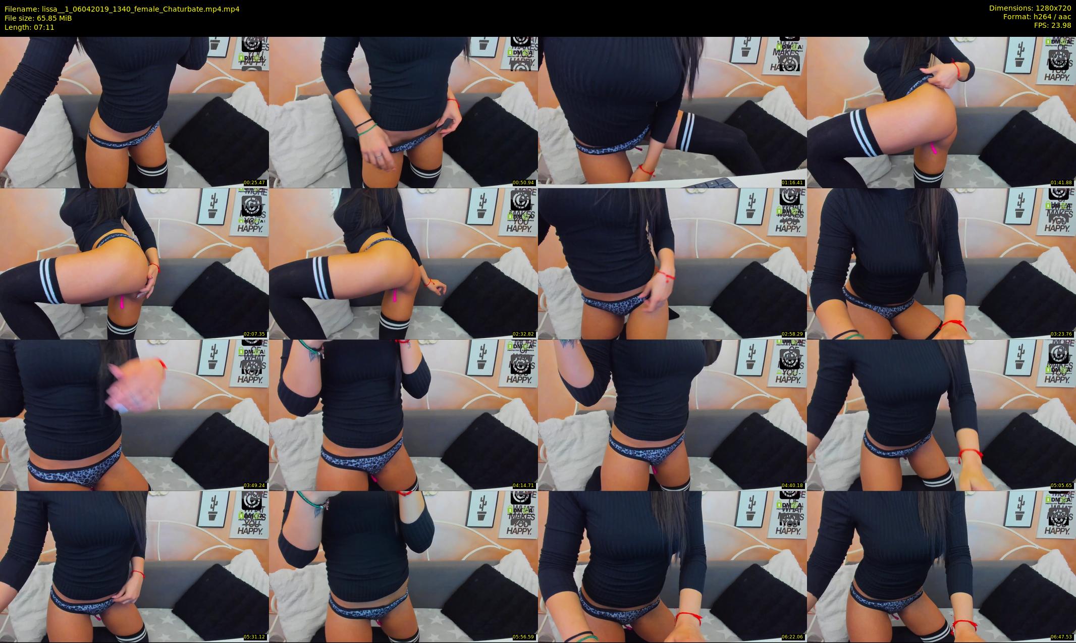 lissa__1 — 8 minute Chaturbate female cam show recording, 720p, Apr 6, 2019