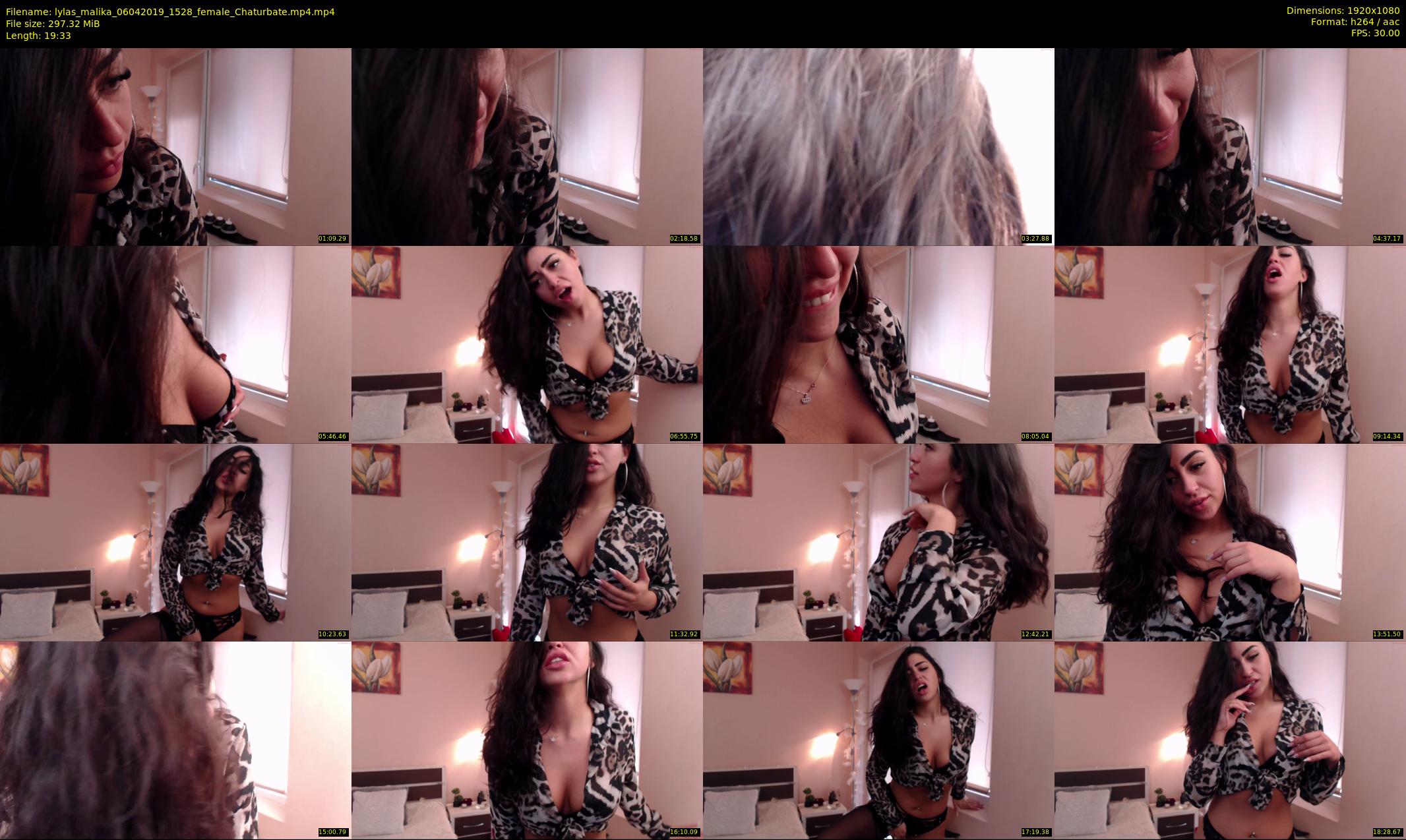 lylas_malika — 20 minute Chaturbate female cam show recording, 1080p, Apr 6, 2019