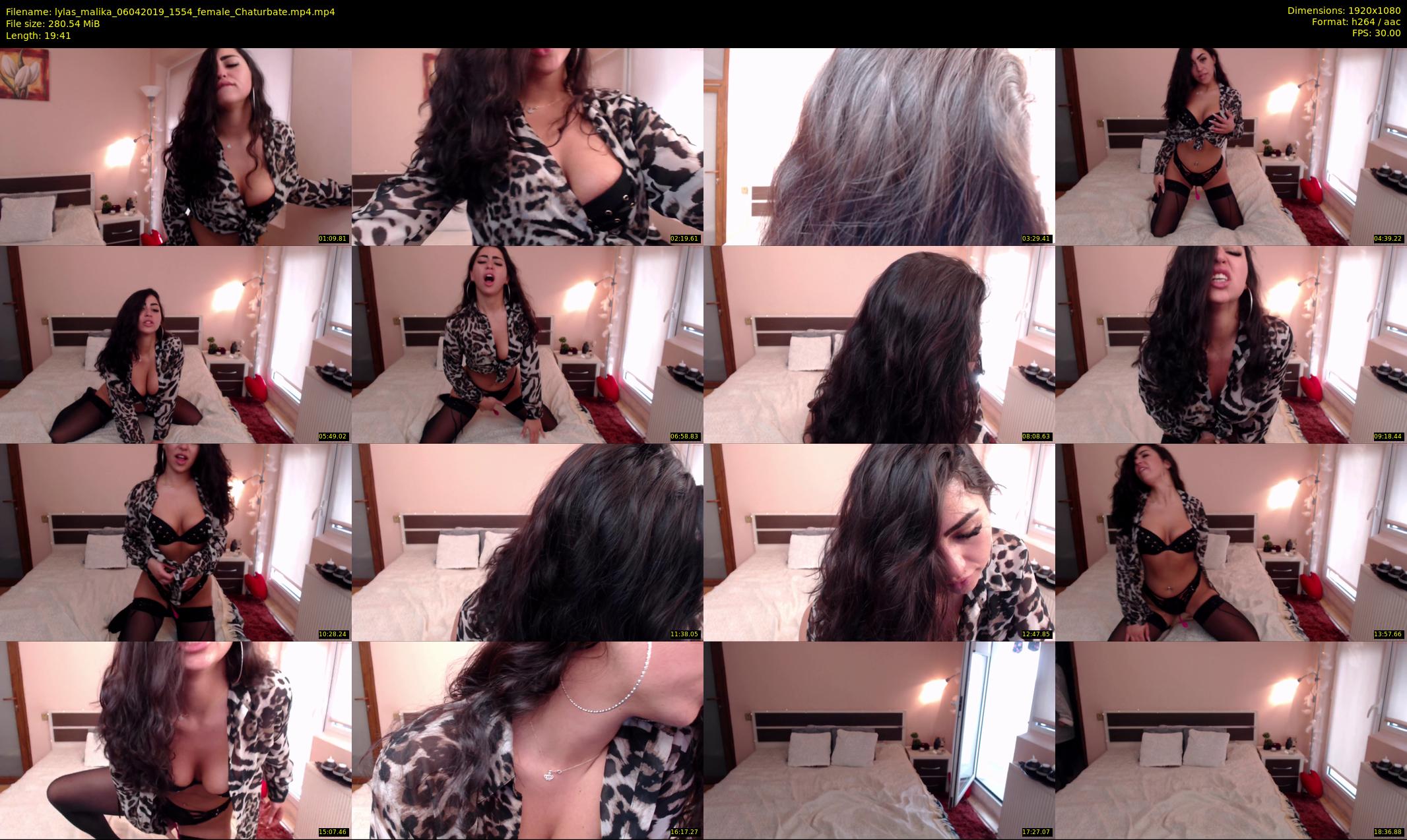 lylas_malika — 20 minute Chaturbate female cam show recording, 1080p, Apr 6, 2019