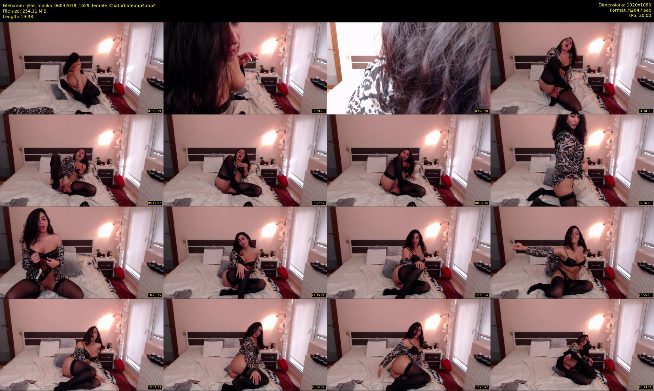 lylas_malika — 20 minute Chaturbate female cam show recording, 1080p, Apr 6, 2019