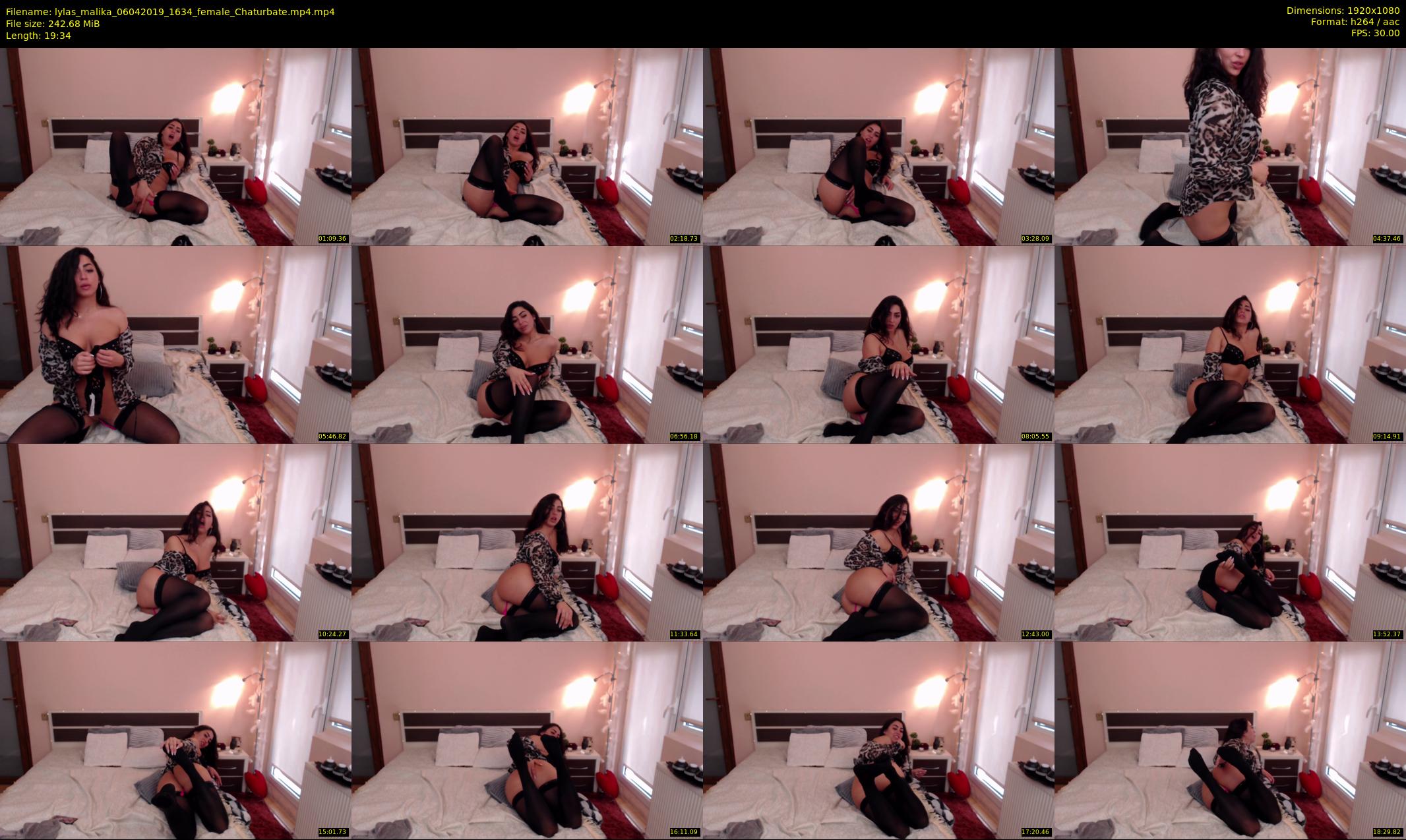 lylas_malika — 20 minute Chaturbate female cam show recording, 1080p, Apr 6, 2019
