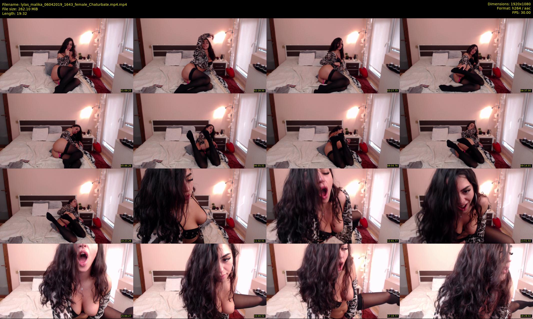 lylas_malika — 20 minute Chaturbate female cam show recording, 1080p, Apr 6, 2019