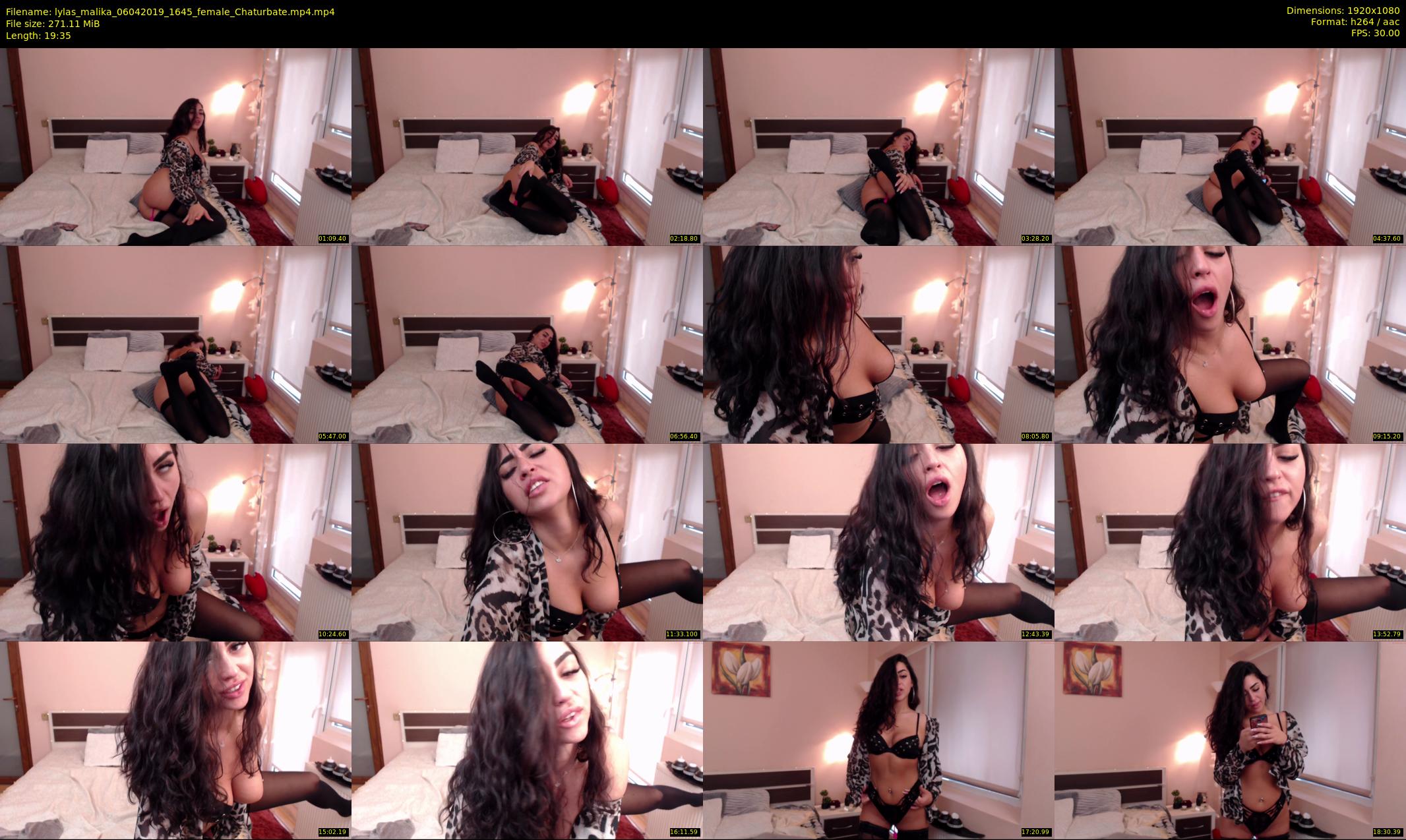 lylas_malika — 20 minute Chaturbate female cam show recording, 1080p, Apr 6, 2019