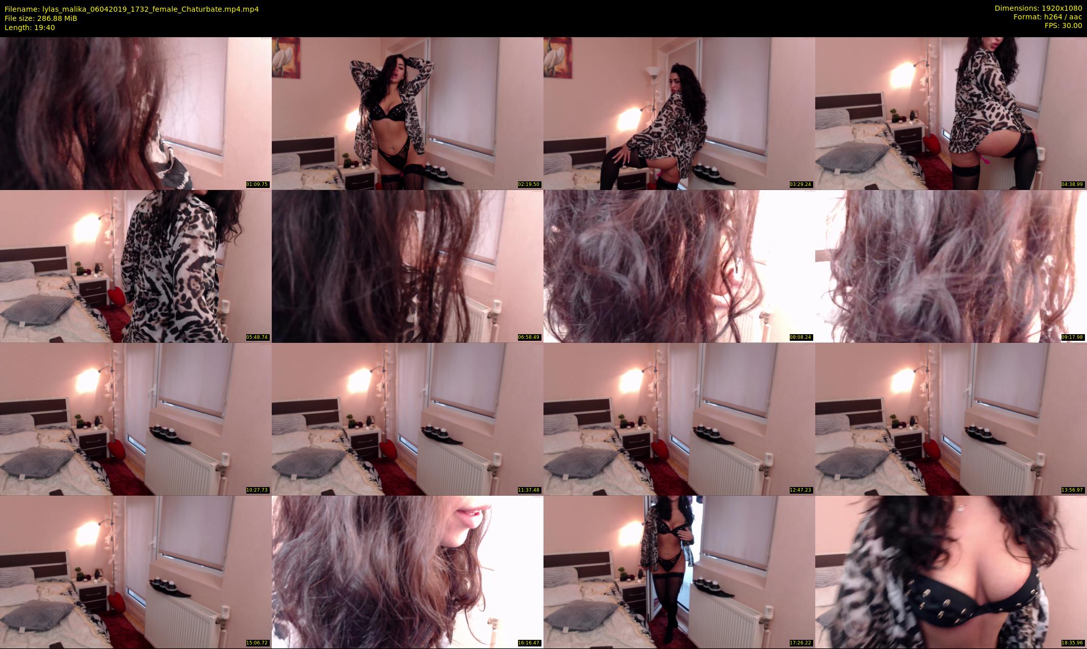 lylas_malika — 20 minute Chaturbate female cam show recording, 1080p, Apr 6, 2019