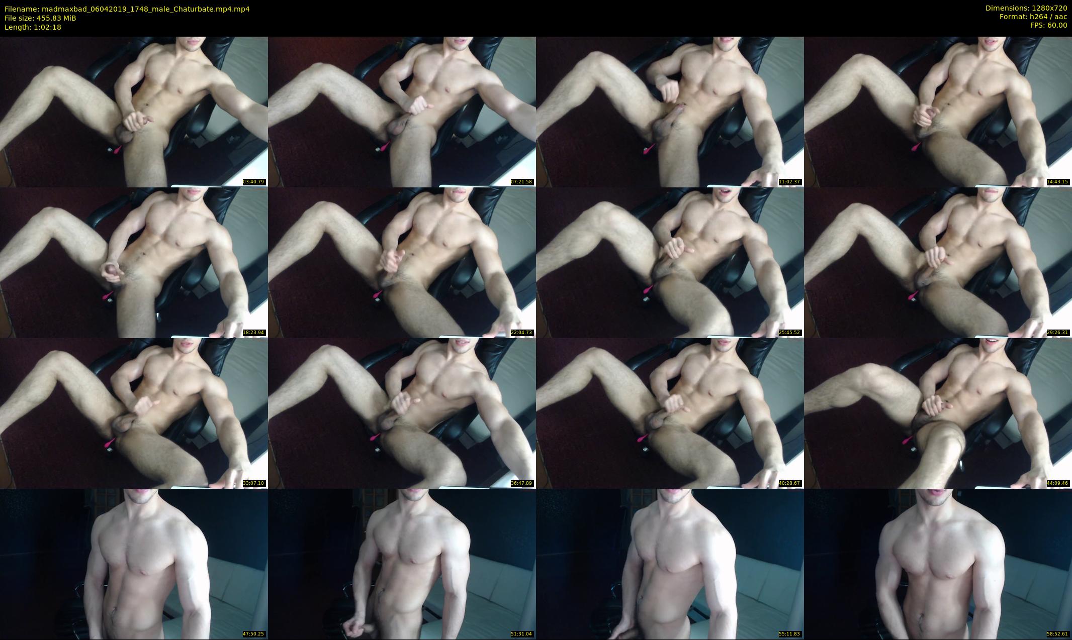 madmaxbad — 63 minute Chaturbate male cam show recording, 720p, Apr 6, 2019