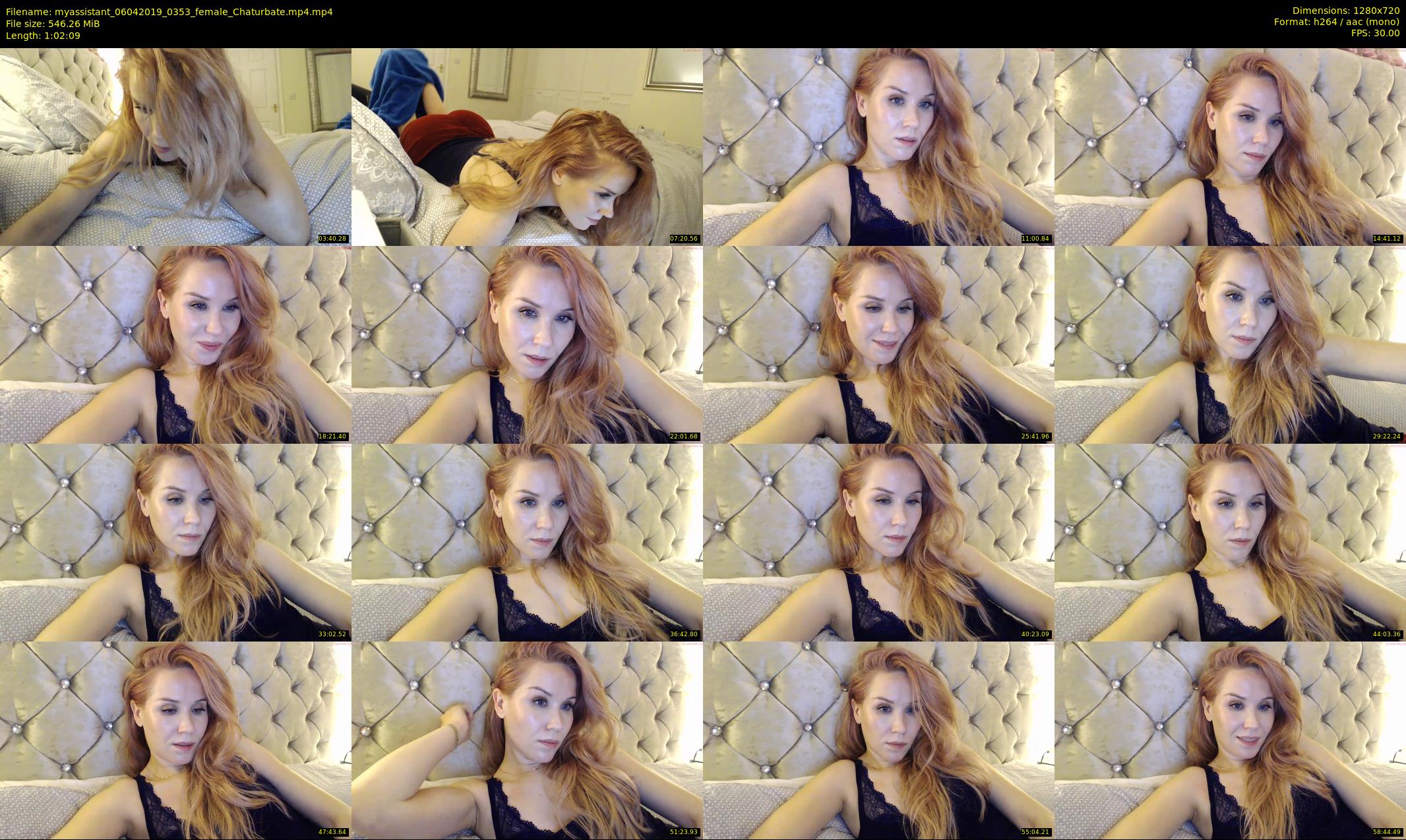 myassistant — 63 minute Chaturbate female cam show recording, 720p, Apr 6, 2019