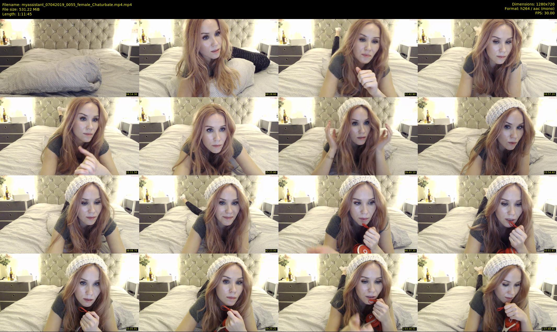 myassistant — 72 minute Chaturbate female cam show recording, 720p, Apr 7, 2019